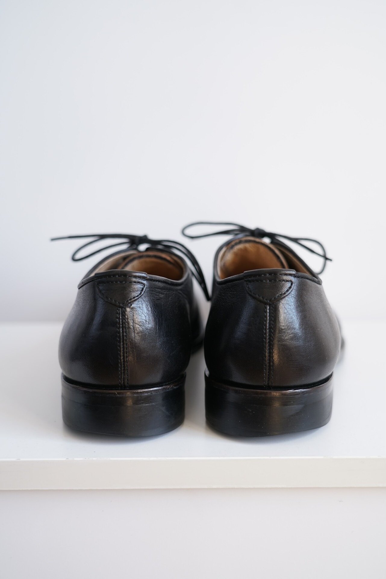 Yohji Yamamoto 1996 SS Cutout Oxford Shoes — detail