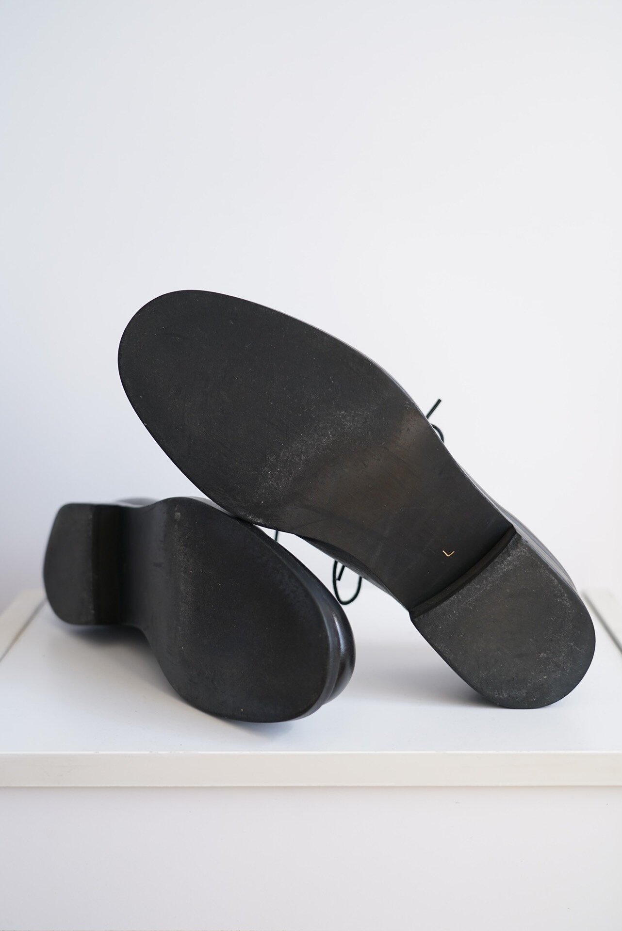 Yohji Yamamoto 1996 SS Cutout Oxford Shoes — back