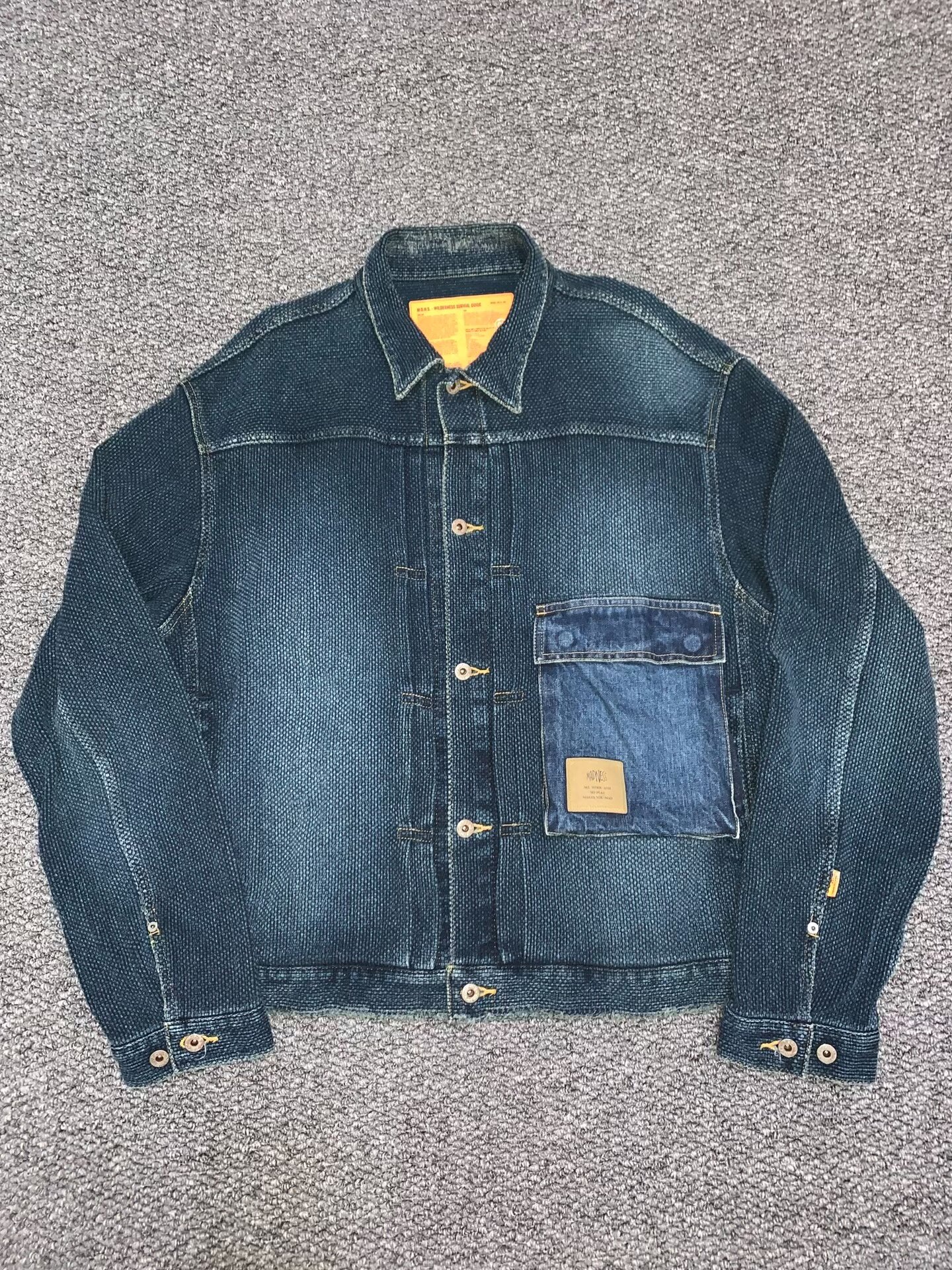 MADNESS Sashiko Denim Jacket