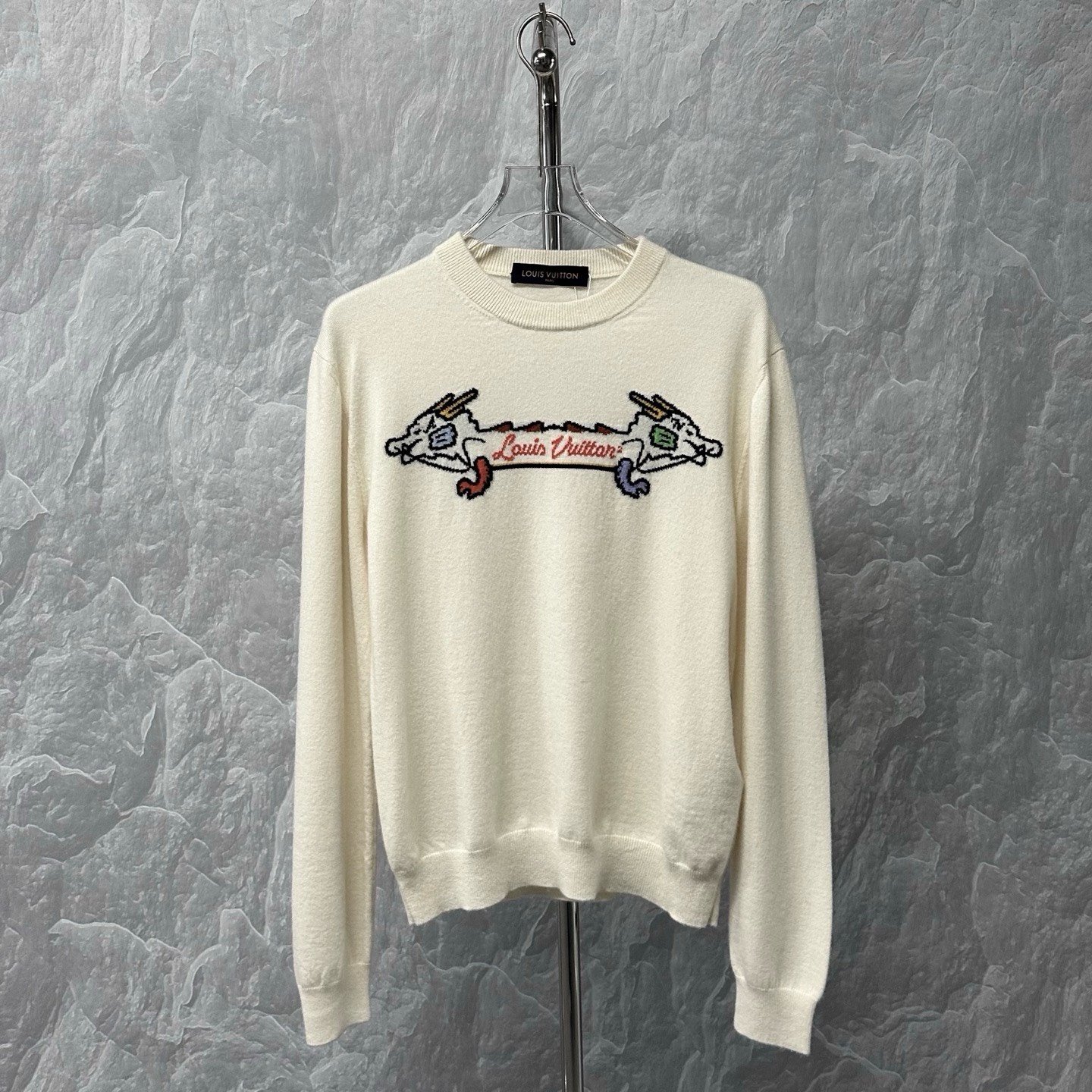 Louis Vuitton Nigo Double Dragon Intarsia Sweater