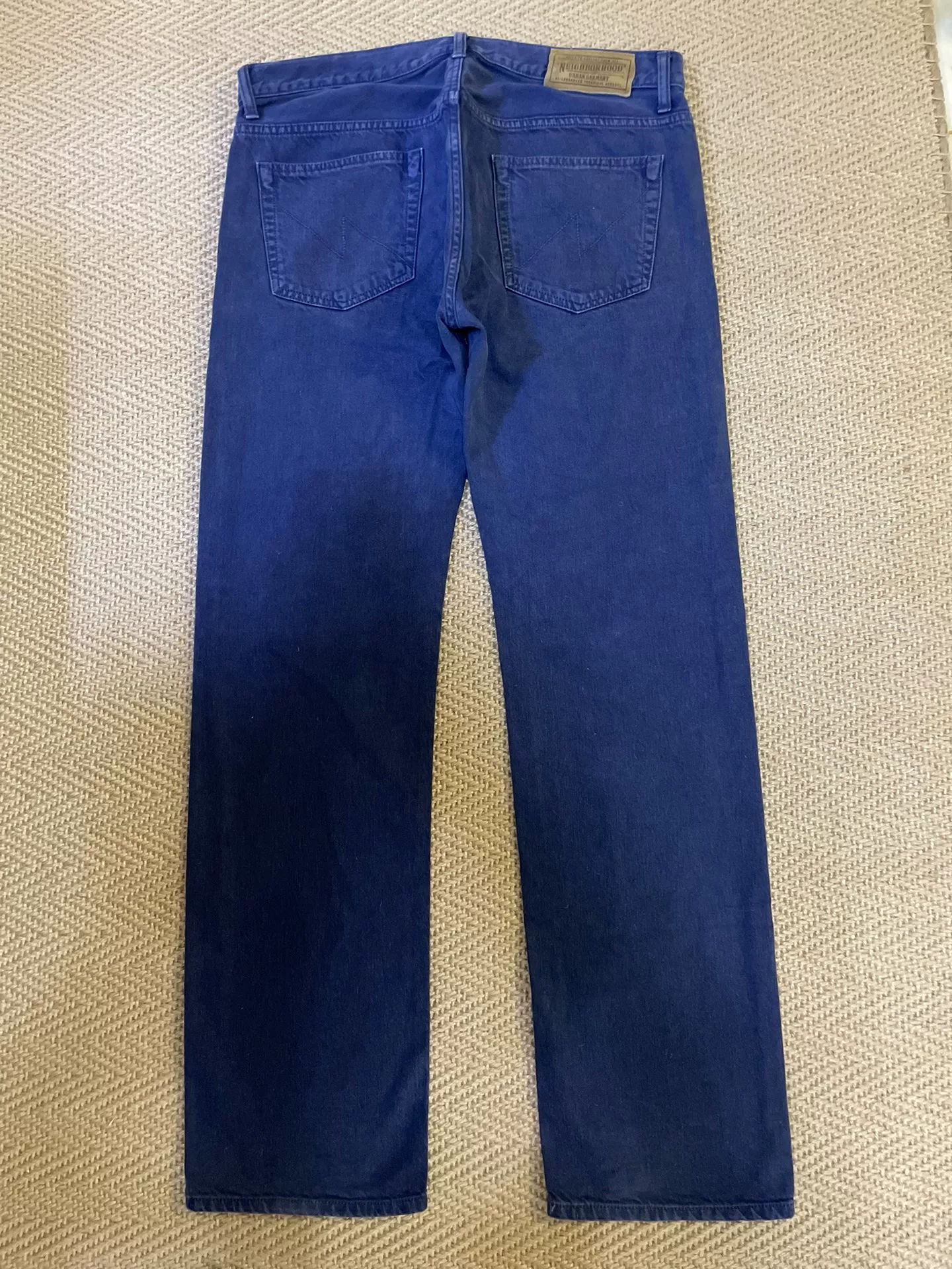 NEIGHBORHOOD Washed Heavyweight Casual Pants — detail
