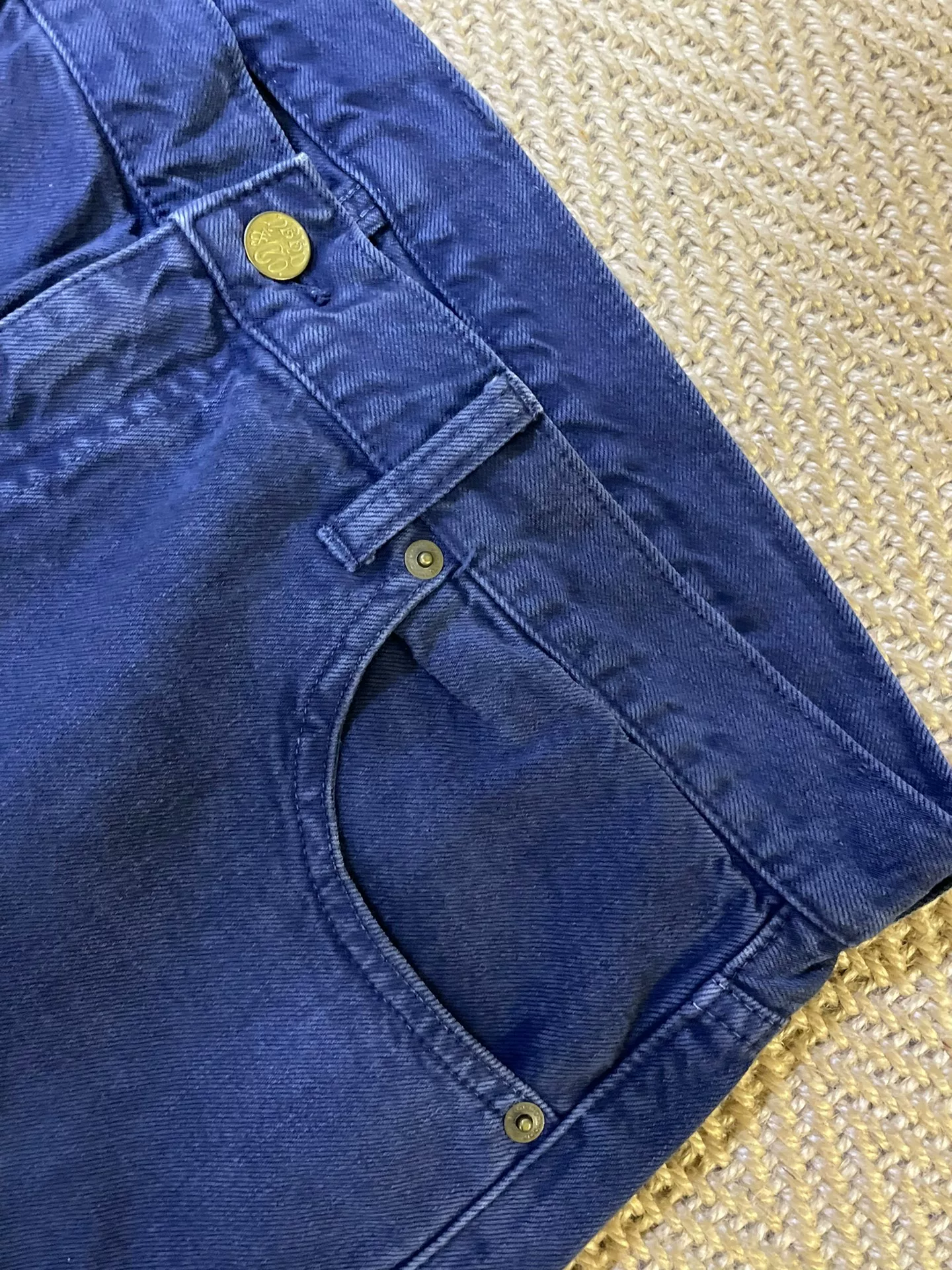 NEIGHBORHOOD Washed Heavyweight Casual Pants — label