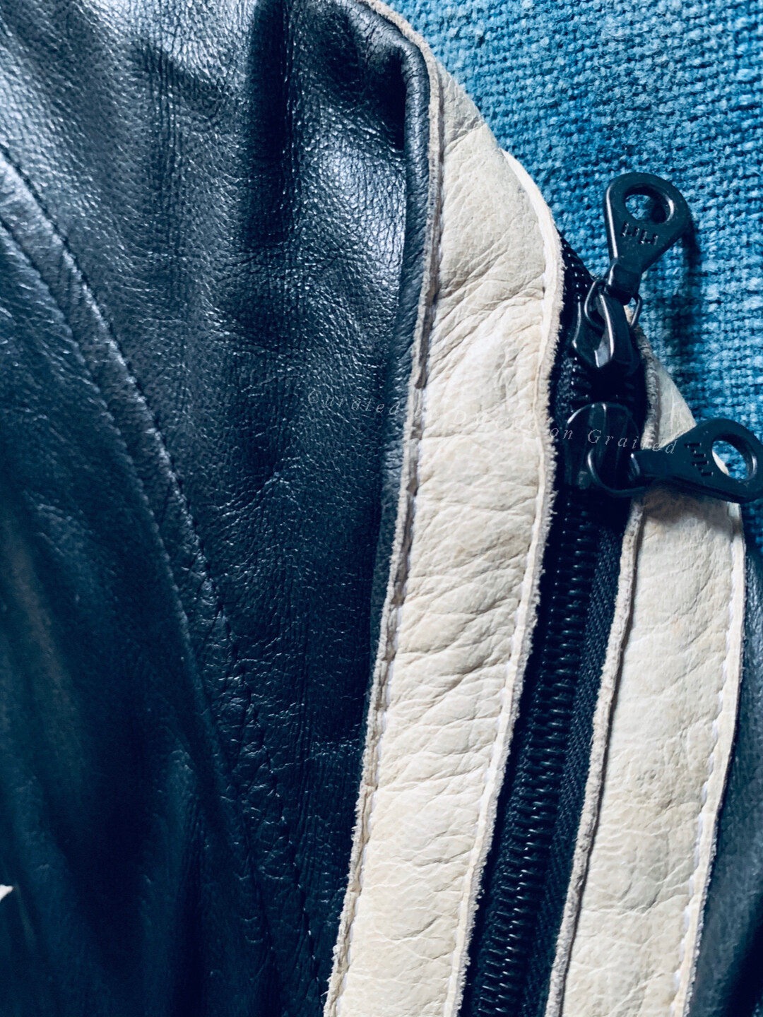 Mastermind Japan x Drestrip Limited Leather Jacket — label