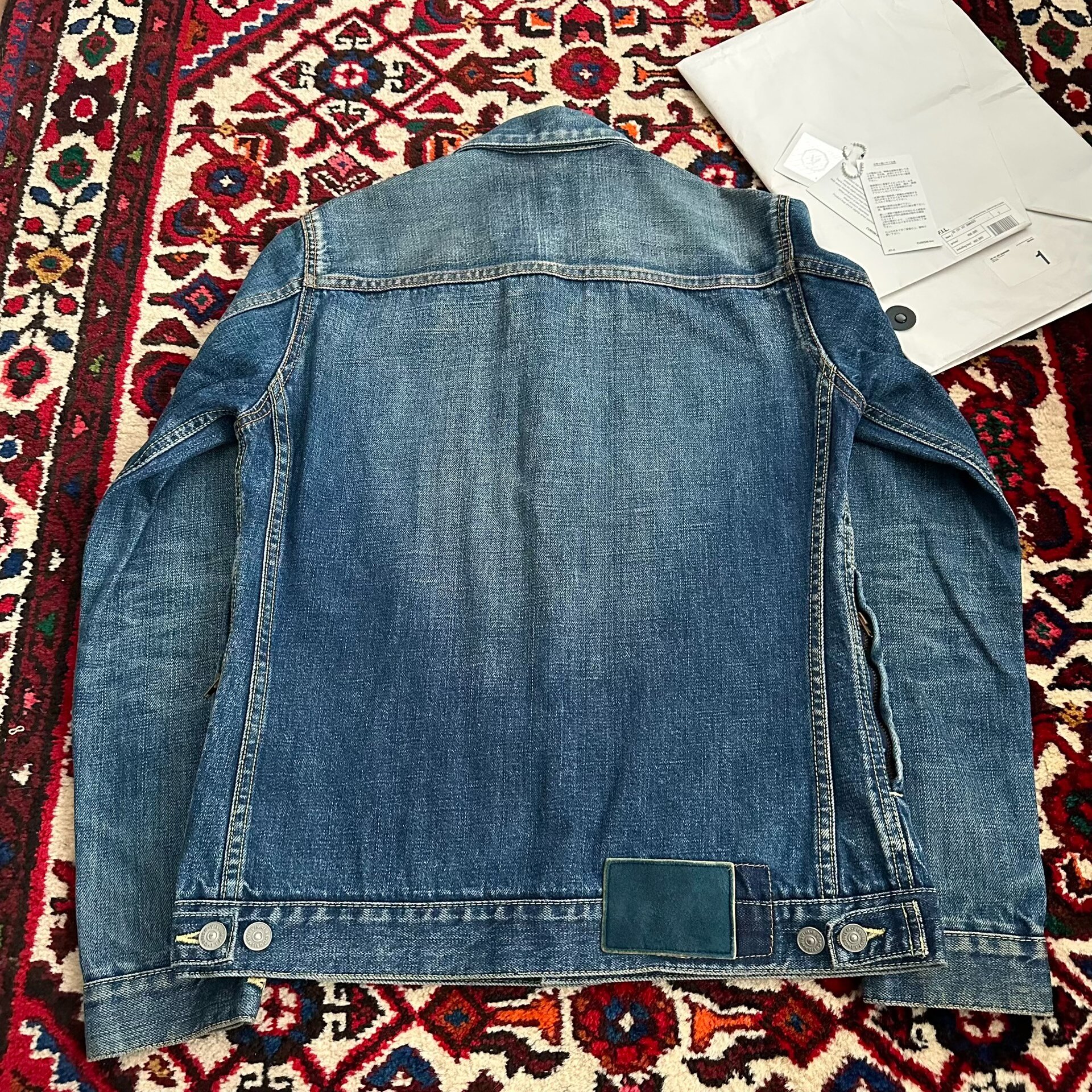 visvim 14aw 101 JKT Denim Jacket — back