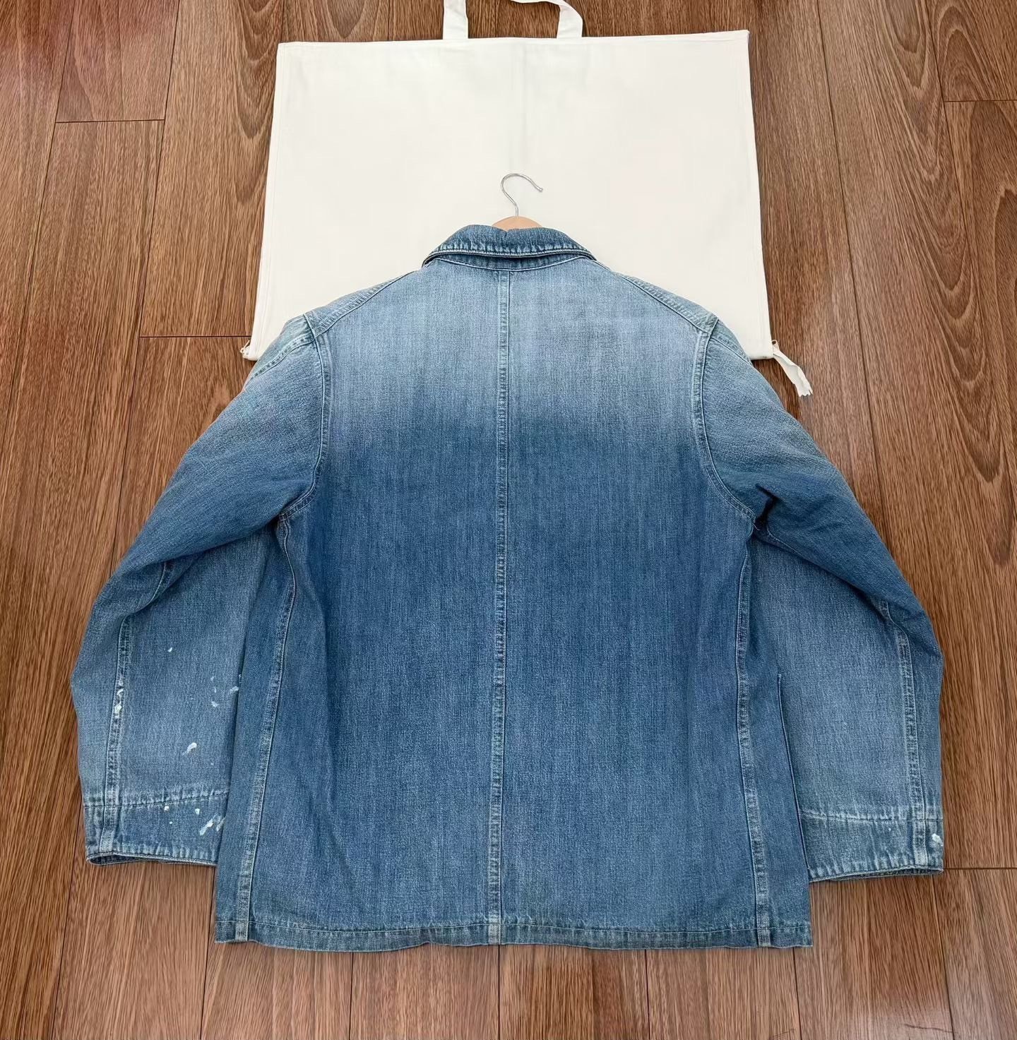 VISVIM 25AW SS Coverall Down DMGD — front