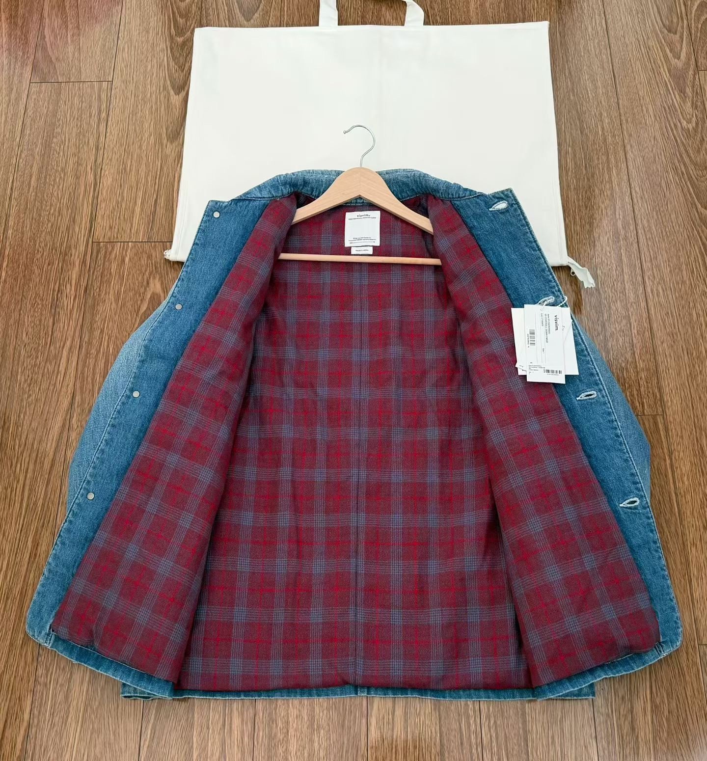 VISVIM 25AW SS Coverall Down DMGD — detail