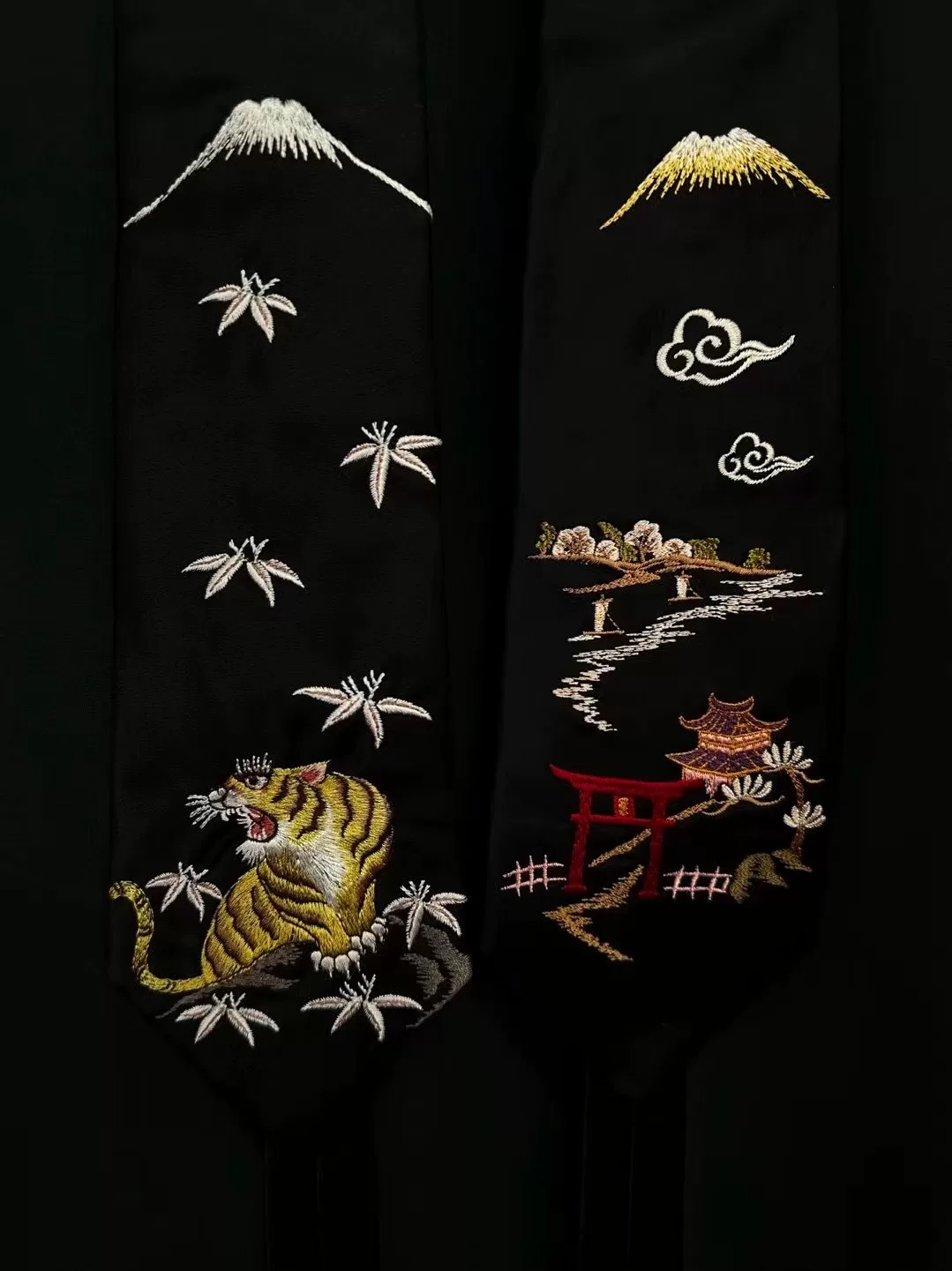 Yohji Yamamoto 04AW Fuji Tiger Tie