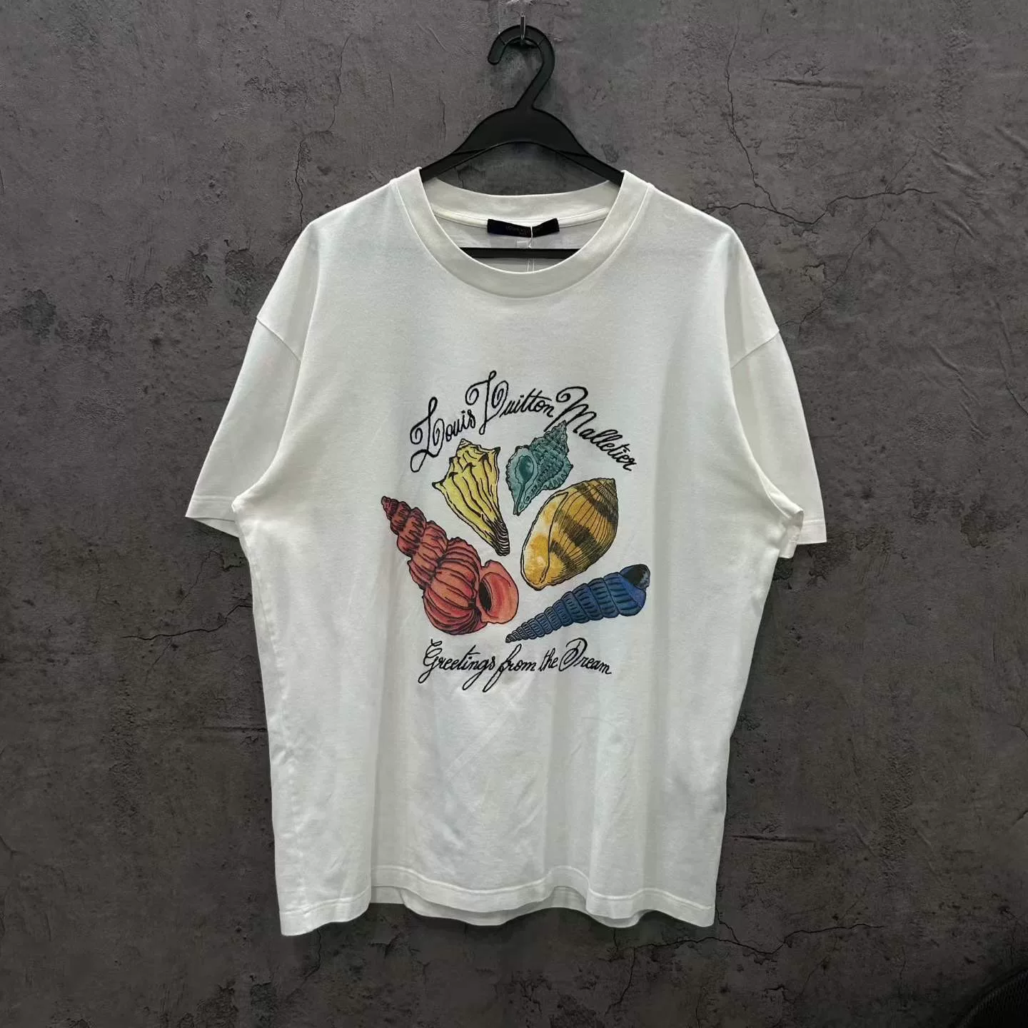 Louis Vuitton Conch Print Short-Sleeve T-Shirt