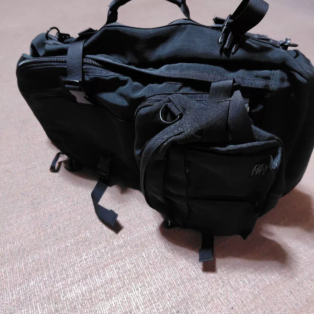 Porter Black Durable Backpack — front