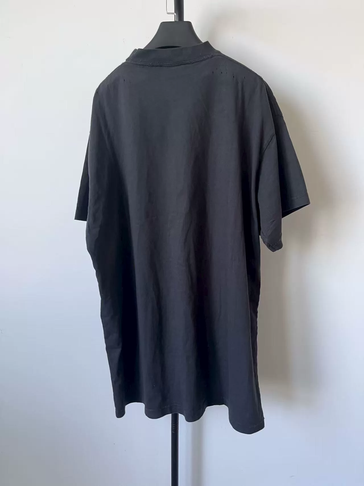 Balenciaga Letter Print Loose Short-Sleeve T-Shirt — front