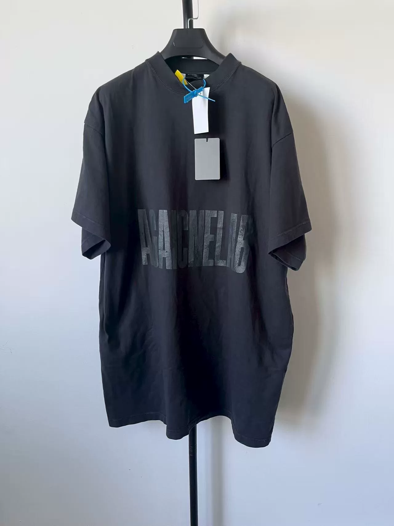 Balenciaga Letter Print Loose Short-Sleeve T-Shirt