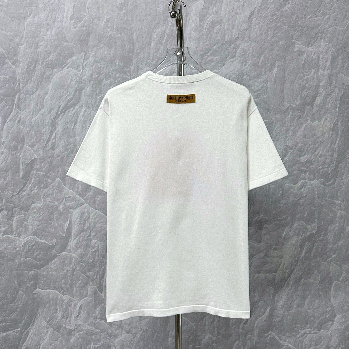 Louis Vuitton LV Letter Print Knit Short Sleeve — back