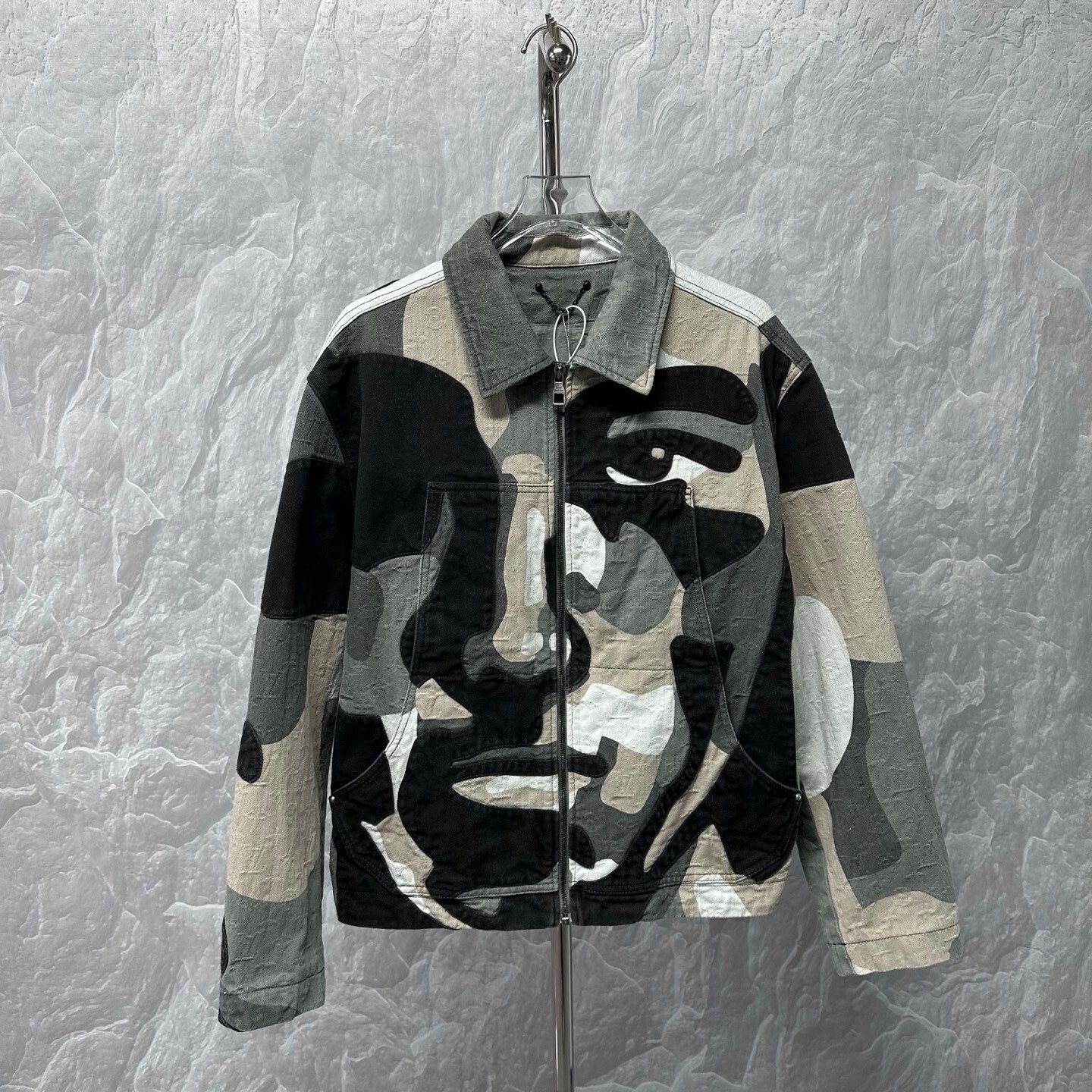 Louis Vuitton Portrait Patchwork Denim Jacket