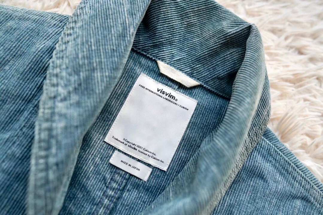 visvim 13ss Artifact Corduroy Coverall Jacket — label