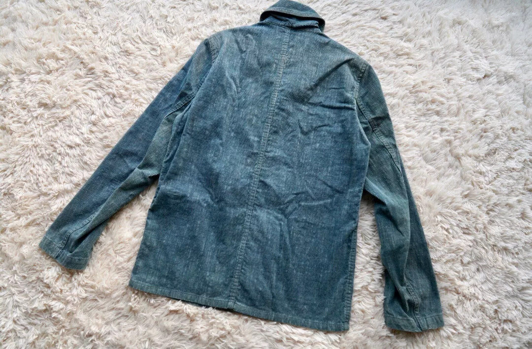 visvim 13ss Artifact Corduroy Coverall Jacket — detail