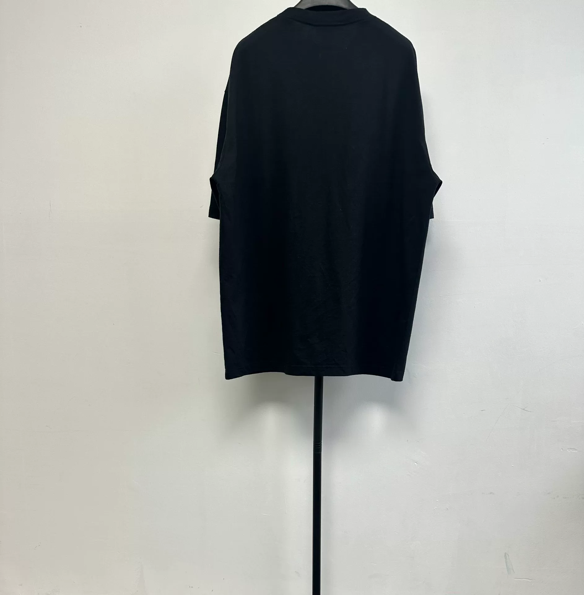Balenciaga Multilingual Print Short-Sleeve Tee — front