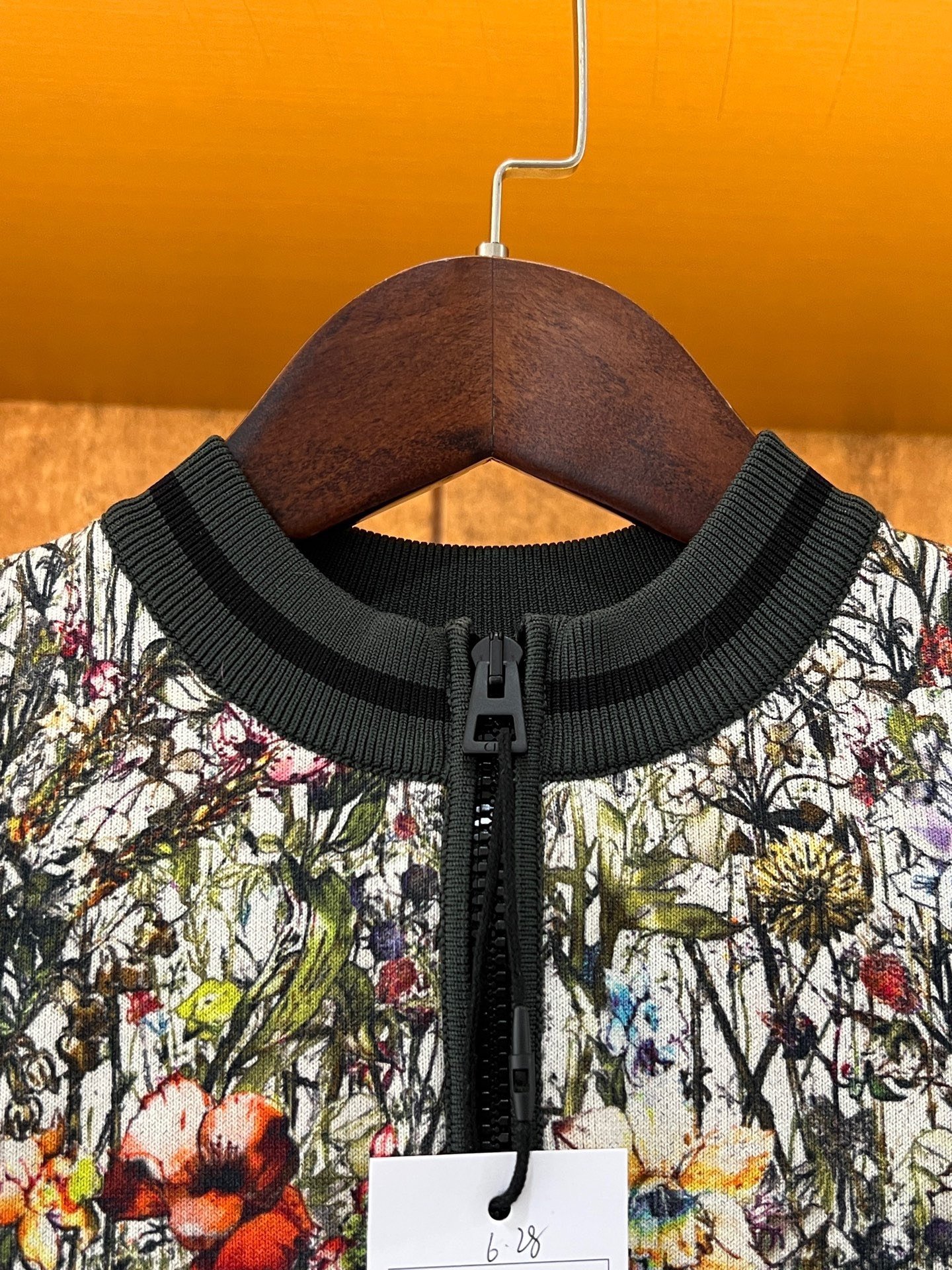 Dior Jungle Floral Dress — detail