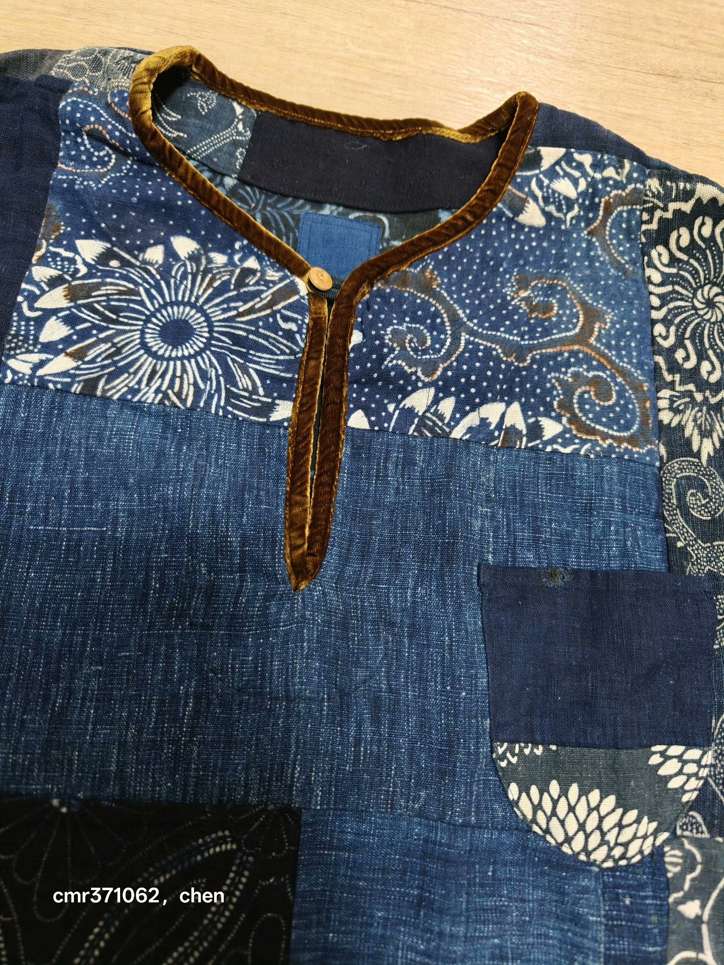 visvim 20 ICT Tunic P.O Kofu — back