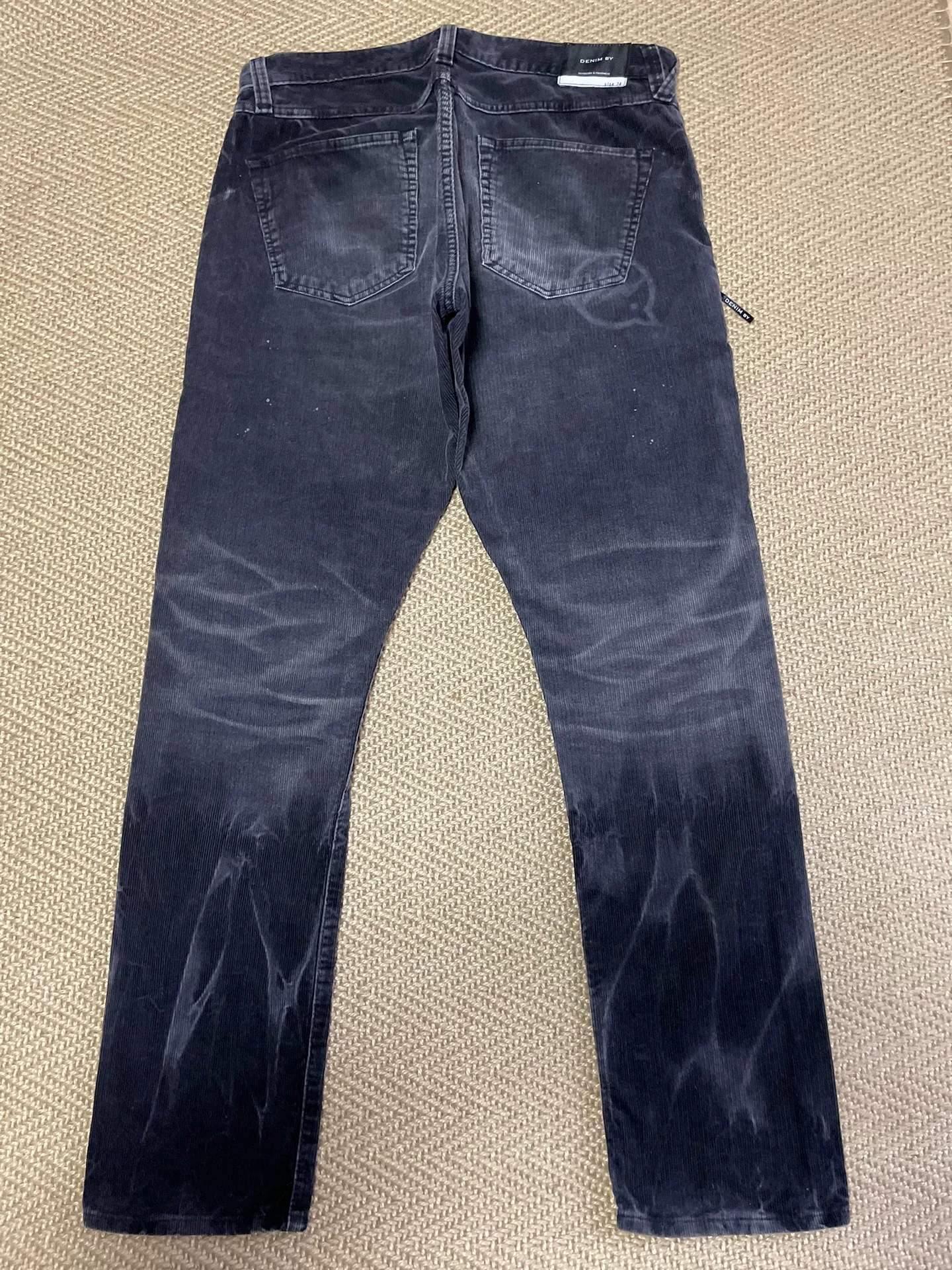 Vanquish & Fragment Corduroy Heavy Wash Pants — front