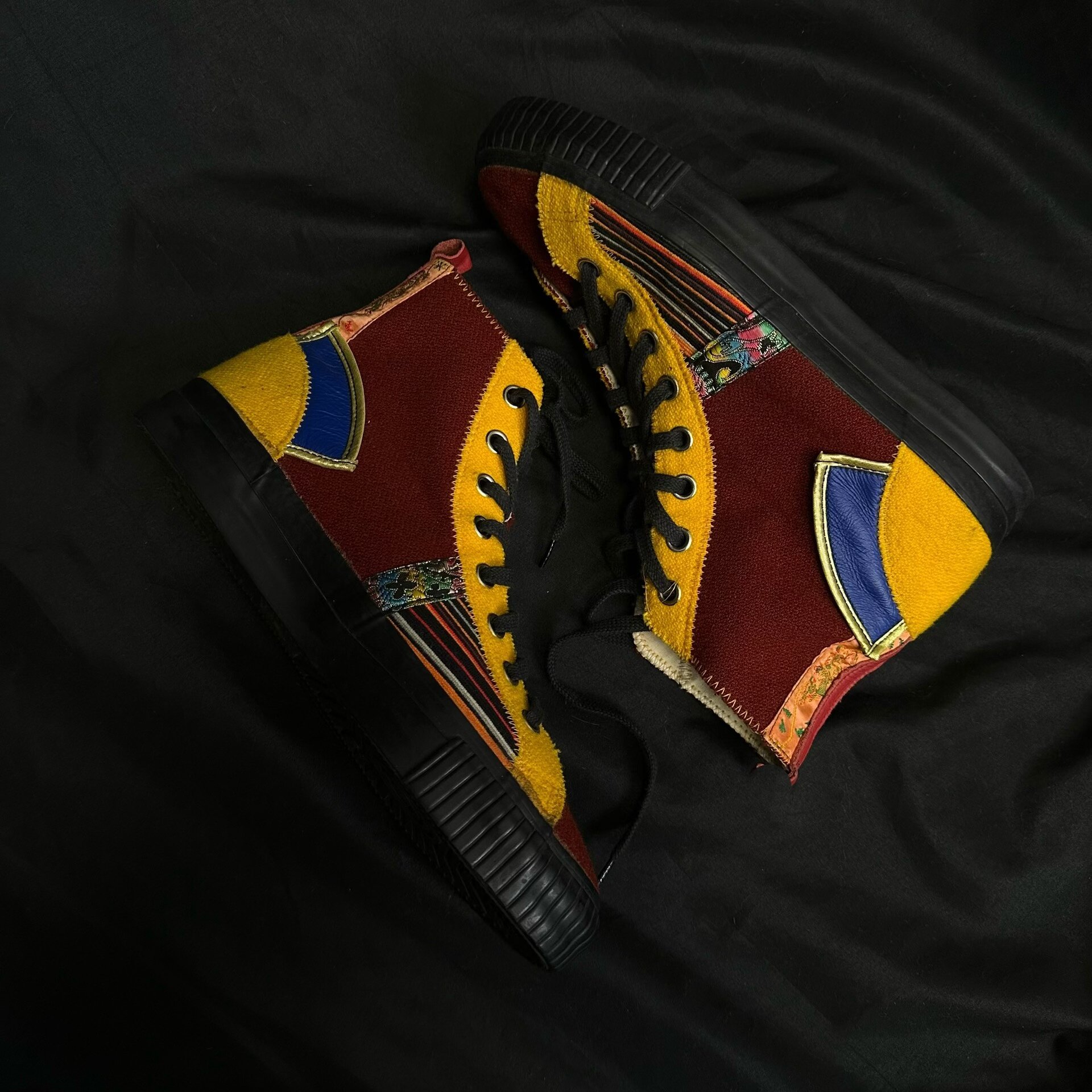 Yohji Yamamoto 95AW Runway Sneakers — label