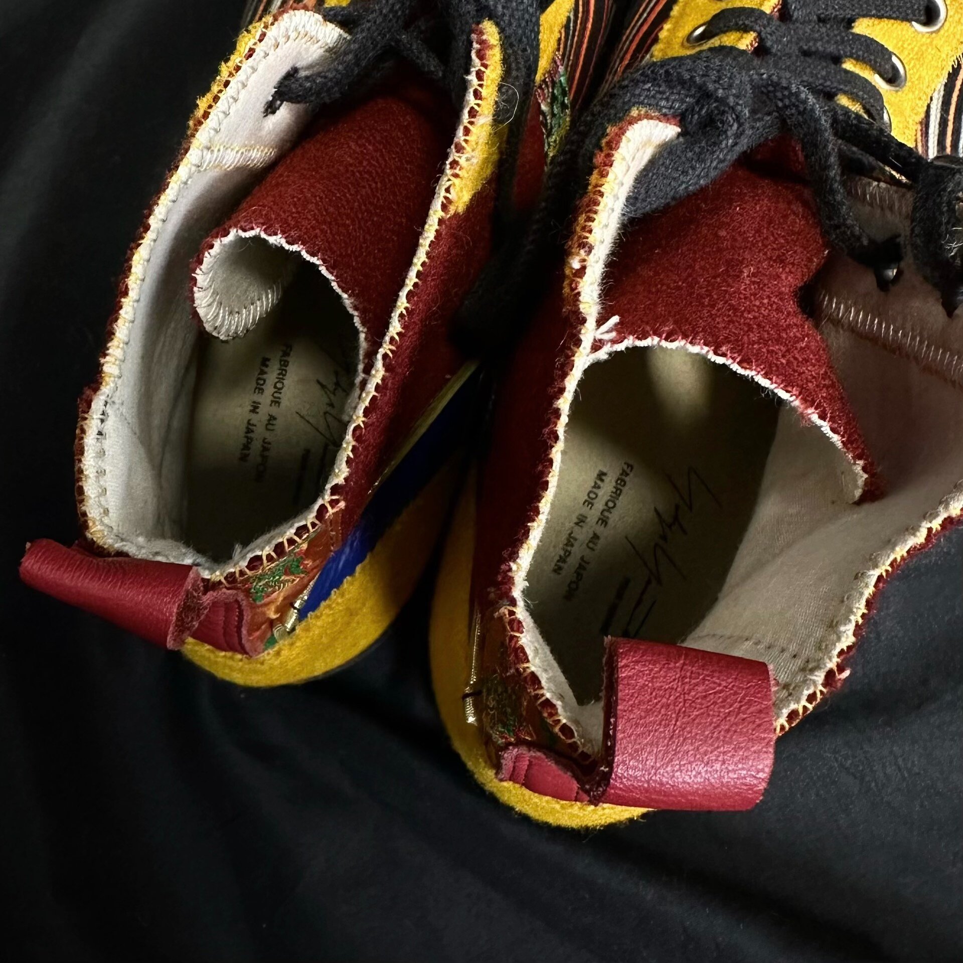 Yohji Yamamoto 95AW Runway Sneakers — back