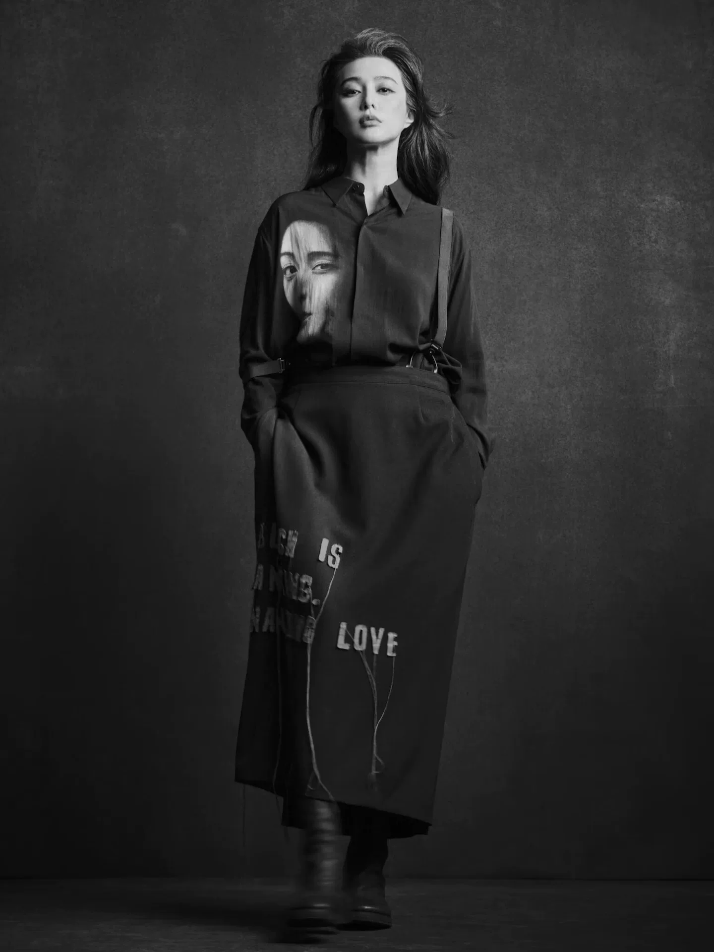 Yohji Yamamoto Isetan Limited Fan Bingbing Shirt — label