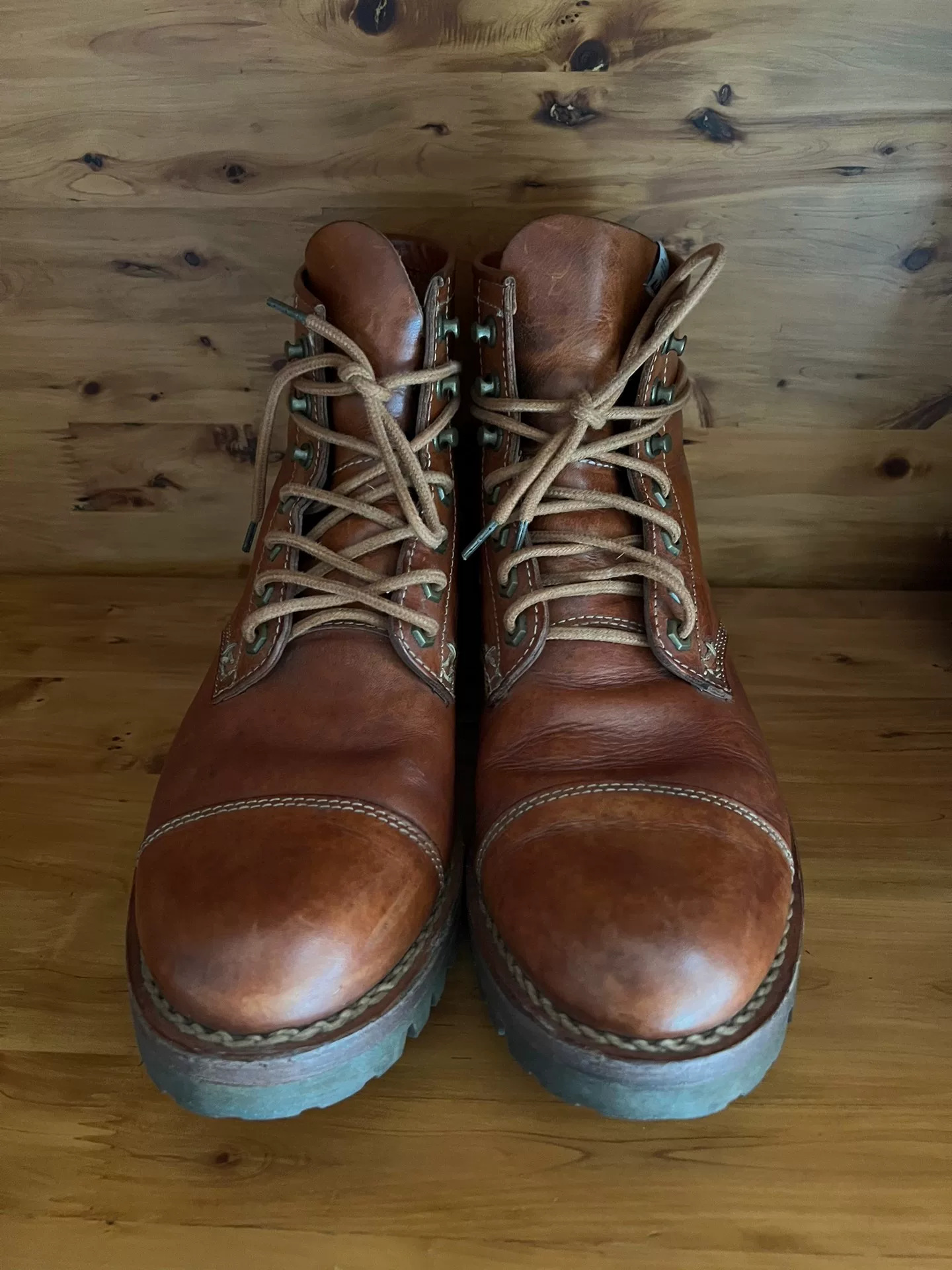 Visvim Virgil Cap Okie Folk Boot — front