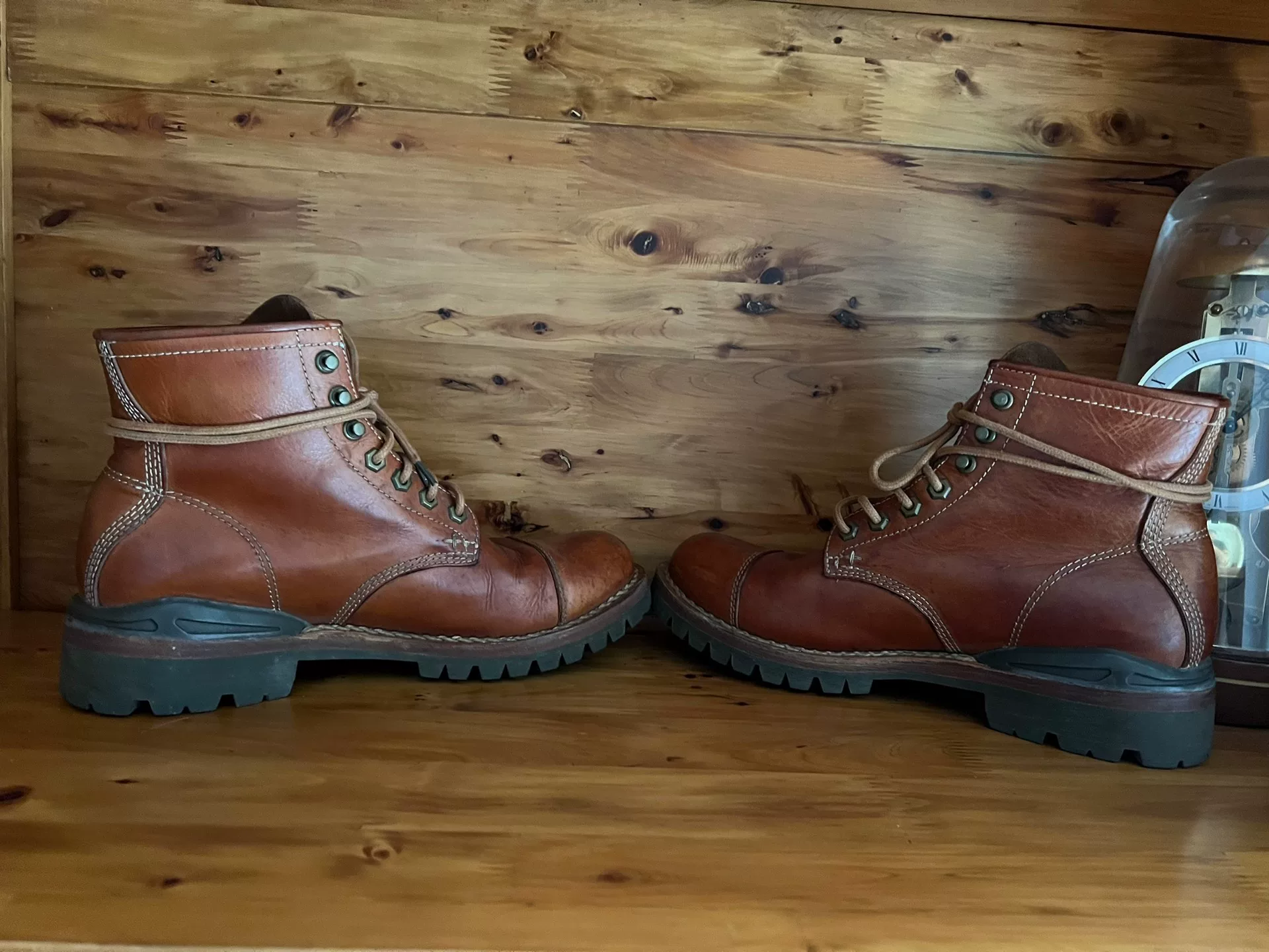 Visvim Virgil Cap Okie Folk Boot — label