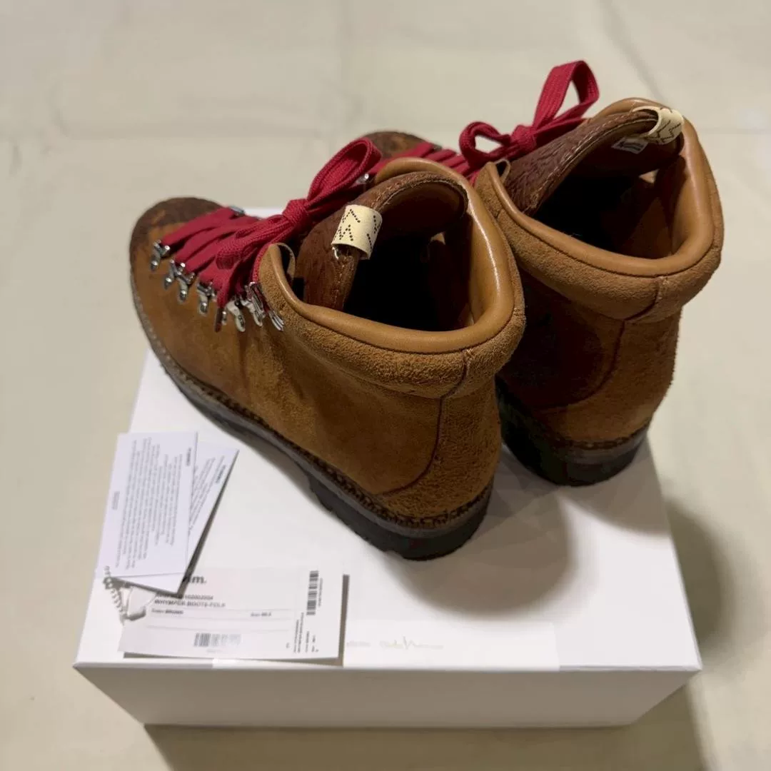 visvim WHYMPER BOOTS-FOLK — label