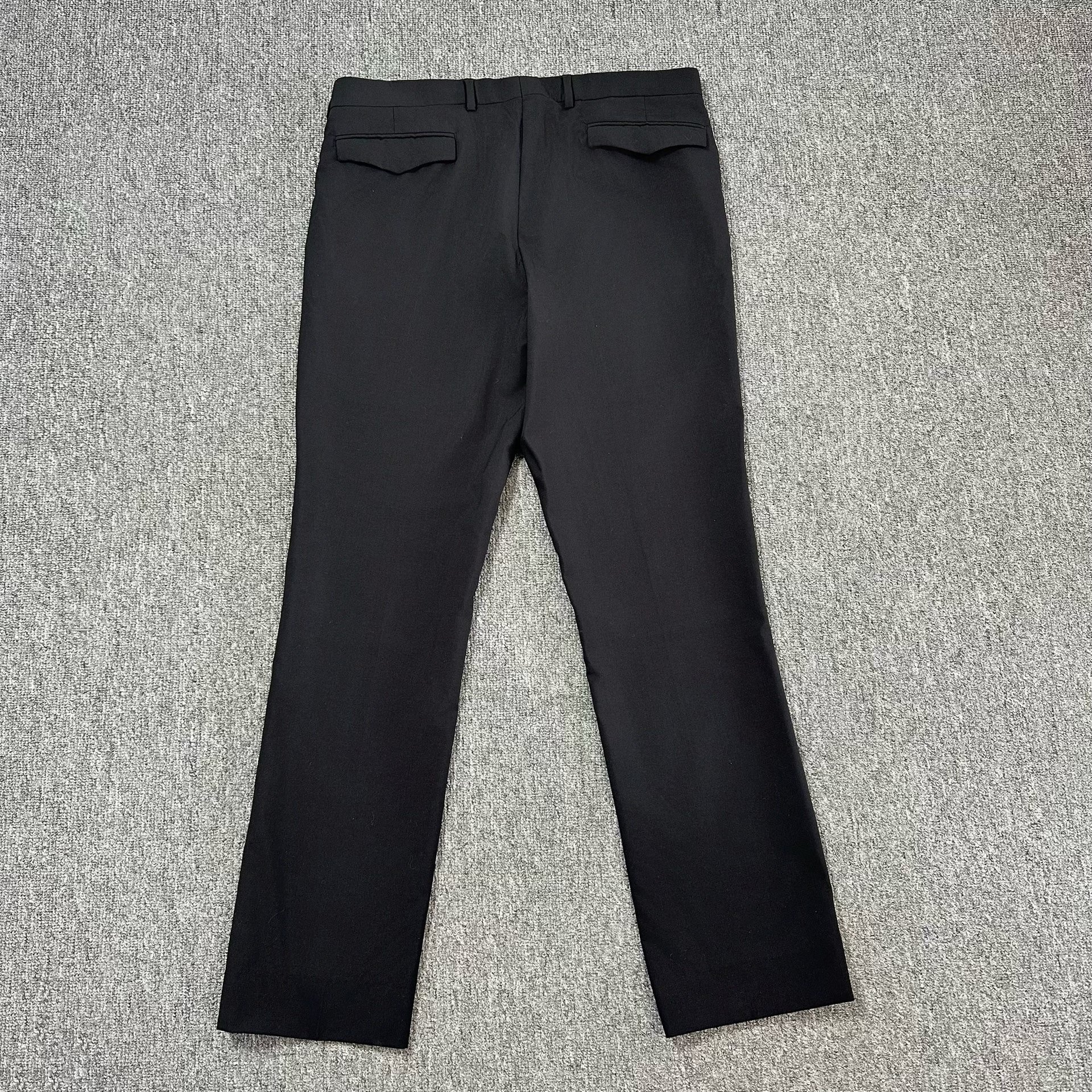 Dior Black Tailored Side Panel Pants — detail