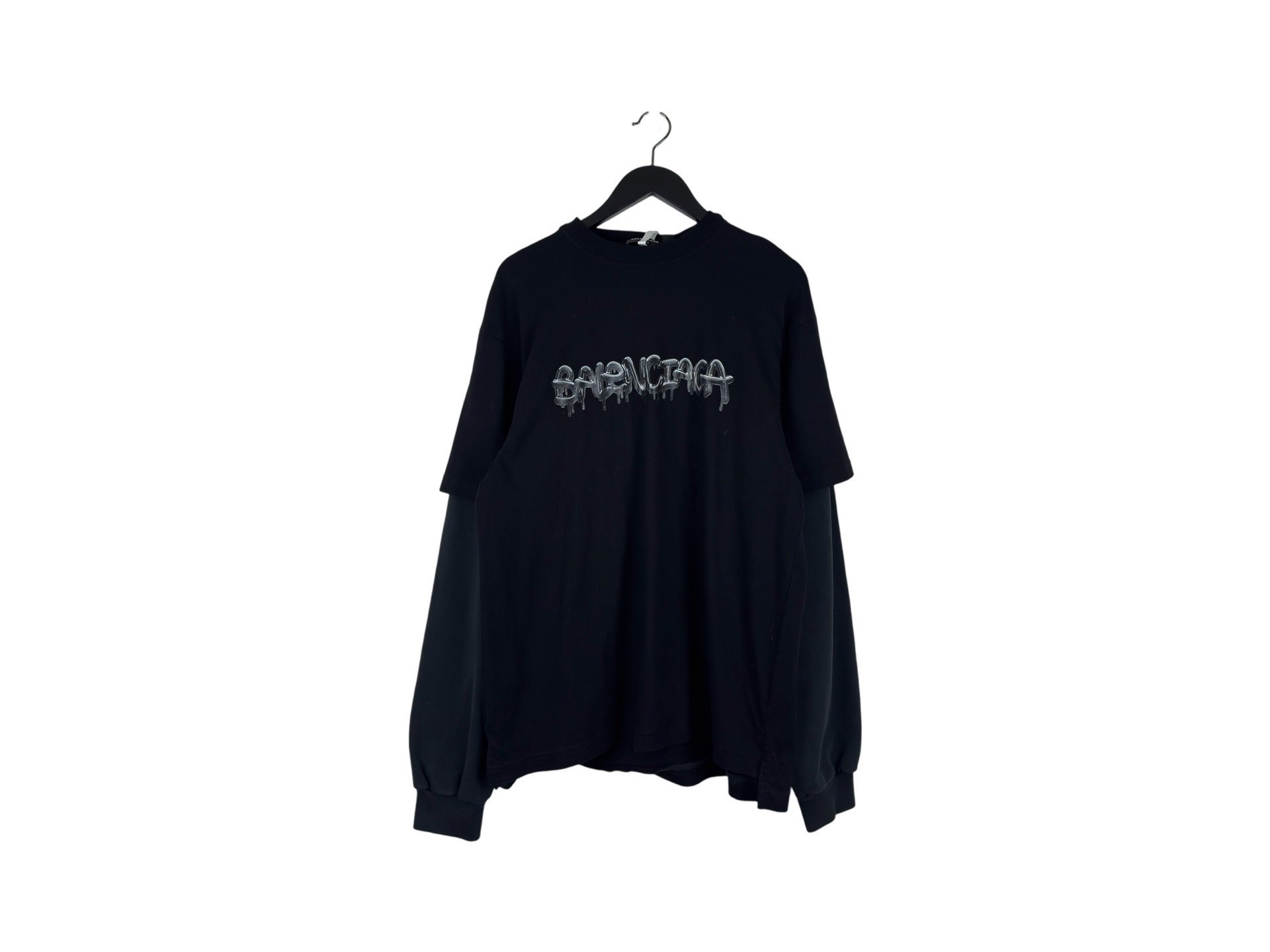 Balenciaga Candy Logo Fake Two-Piece Longsleeve