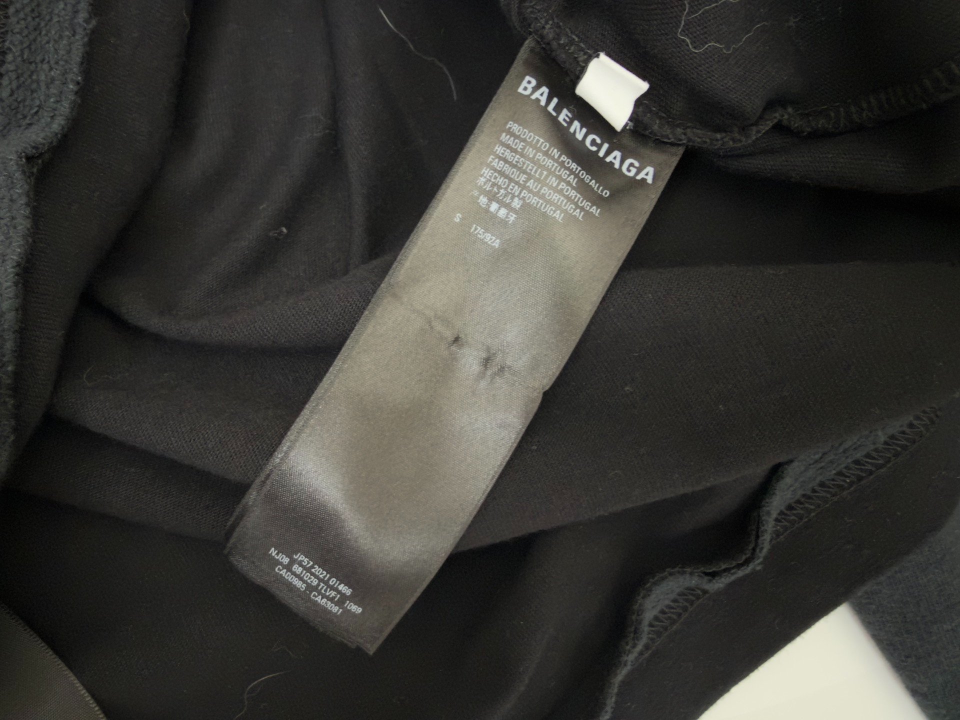 Balenciaga Candy Logo Fake Two-Piece Longsleeve — front