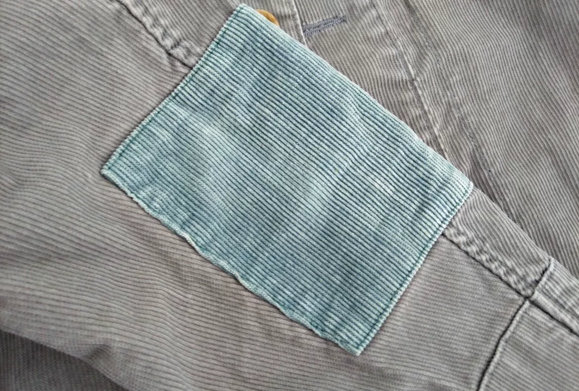 visvim lugli first gen wooden jacket — back