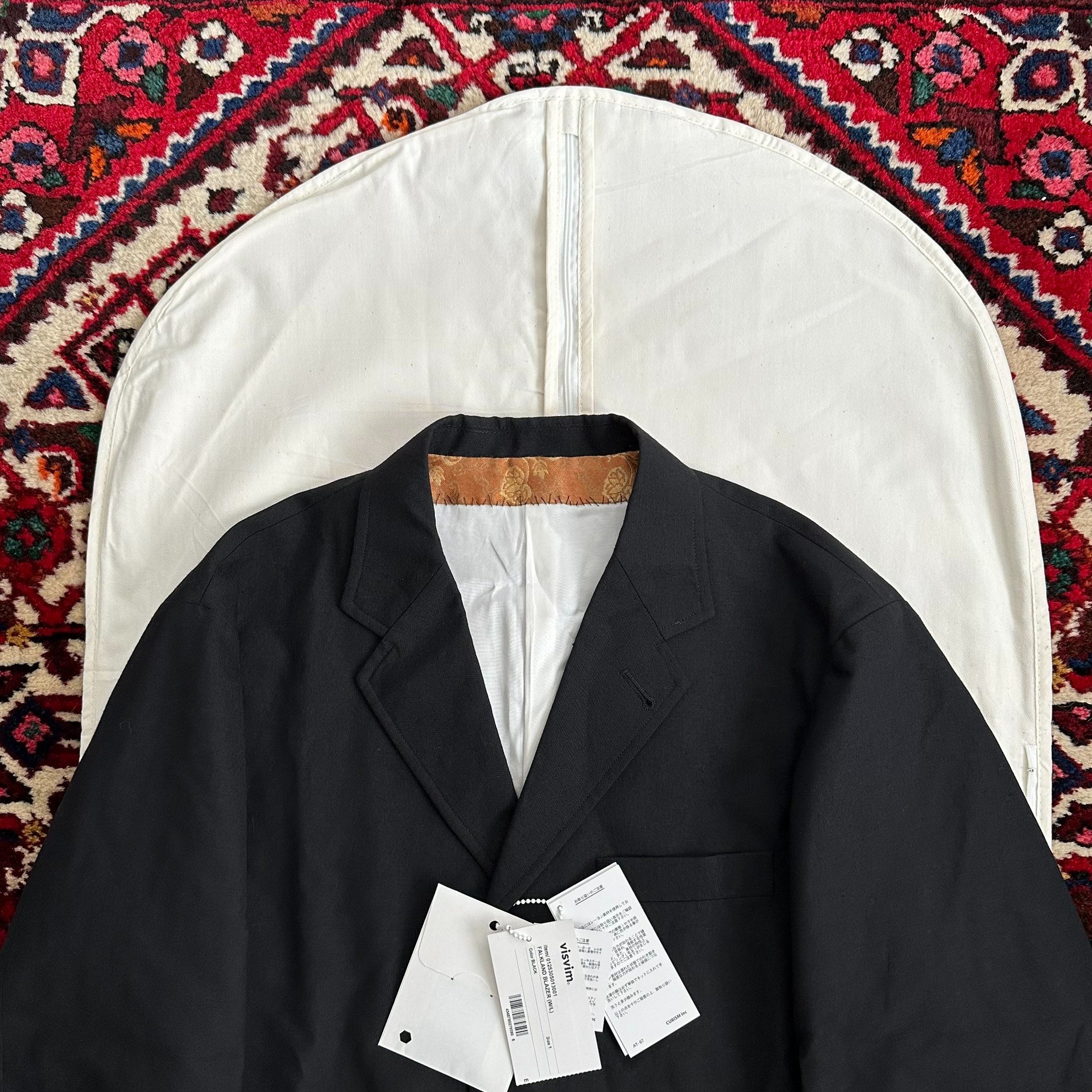 VISVIM 25AW FALKLAND BLAZER — detail