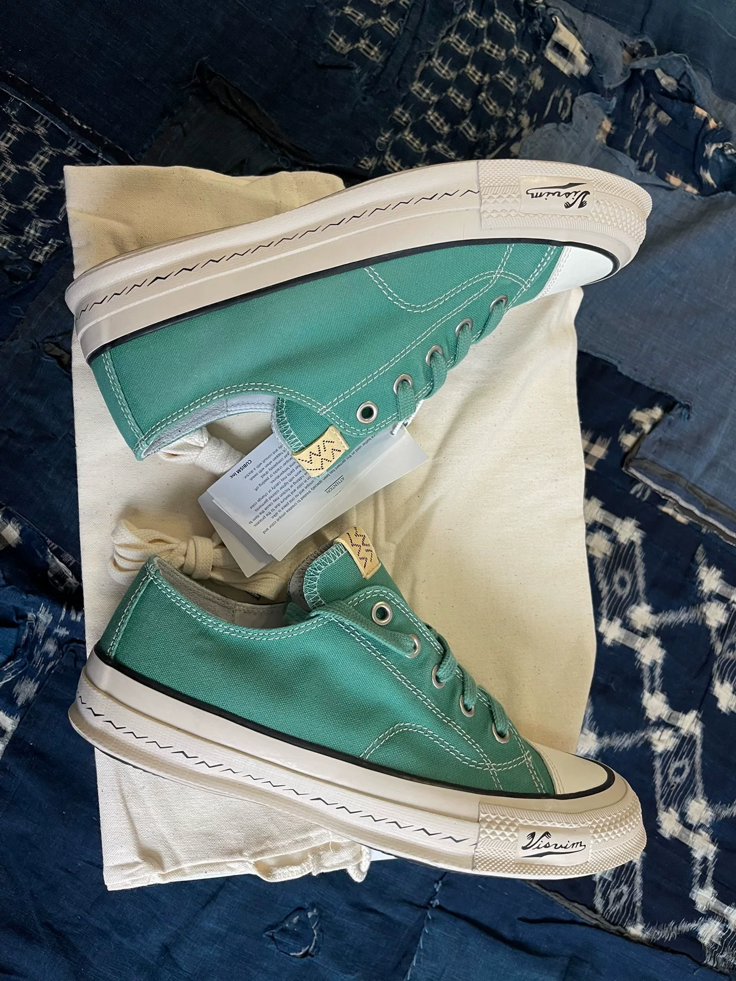 VISVIM 24AW SKAGWAY L.T.LO Low-Top Sneakers — detail