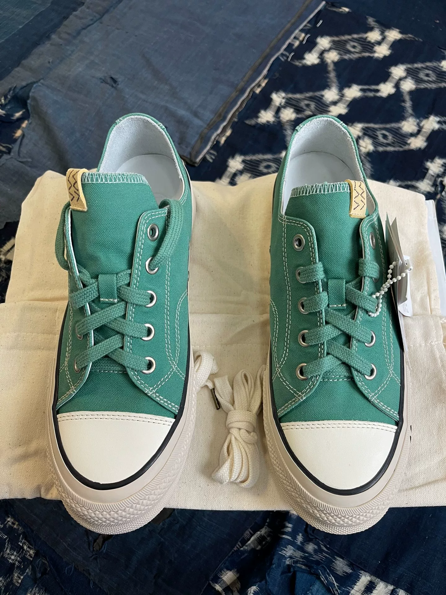 VISVIM 24AW SKAGWAY L.T.LO Low-Top Sneakers — label