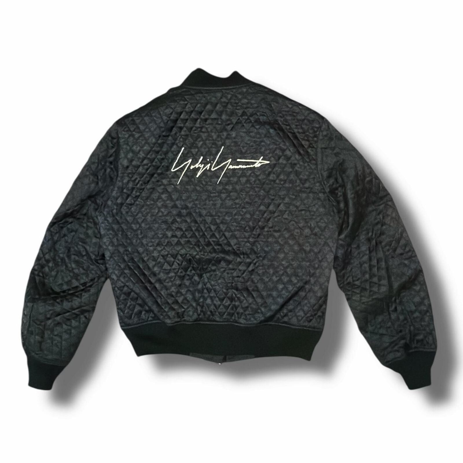Yohji Yamamoto 25 Reversible Bomber Jacket — detail