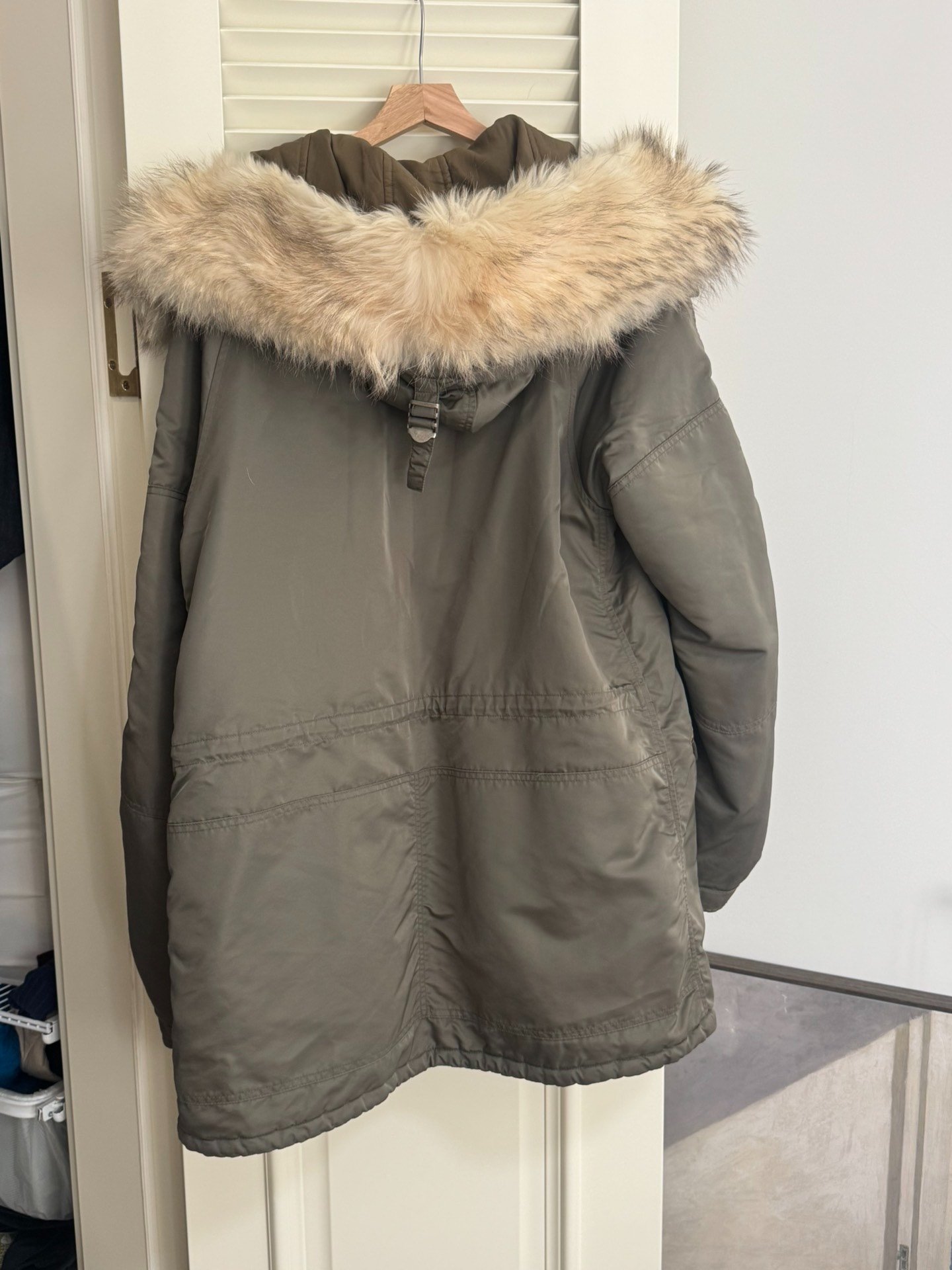 visvim valdez coat 21AW — detail