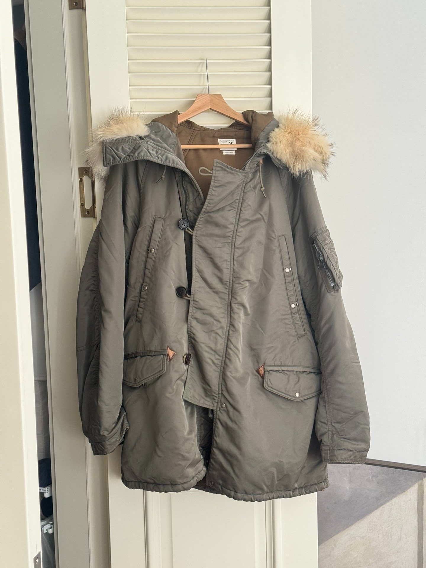 visvim valdez coat 21AW — front