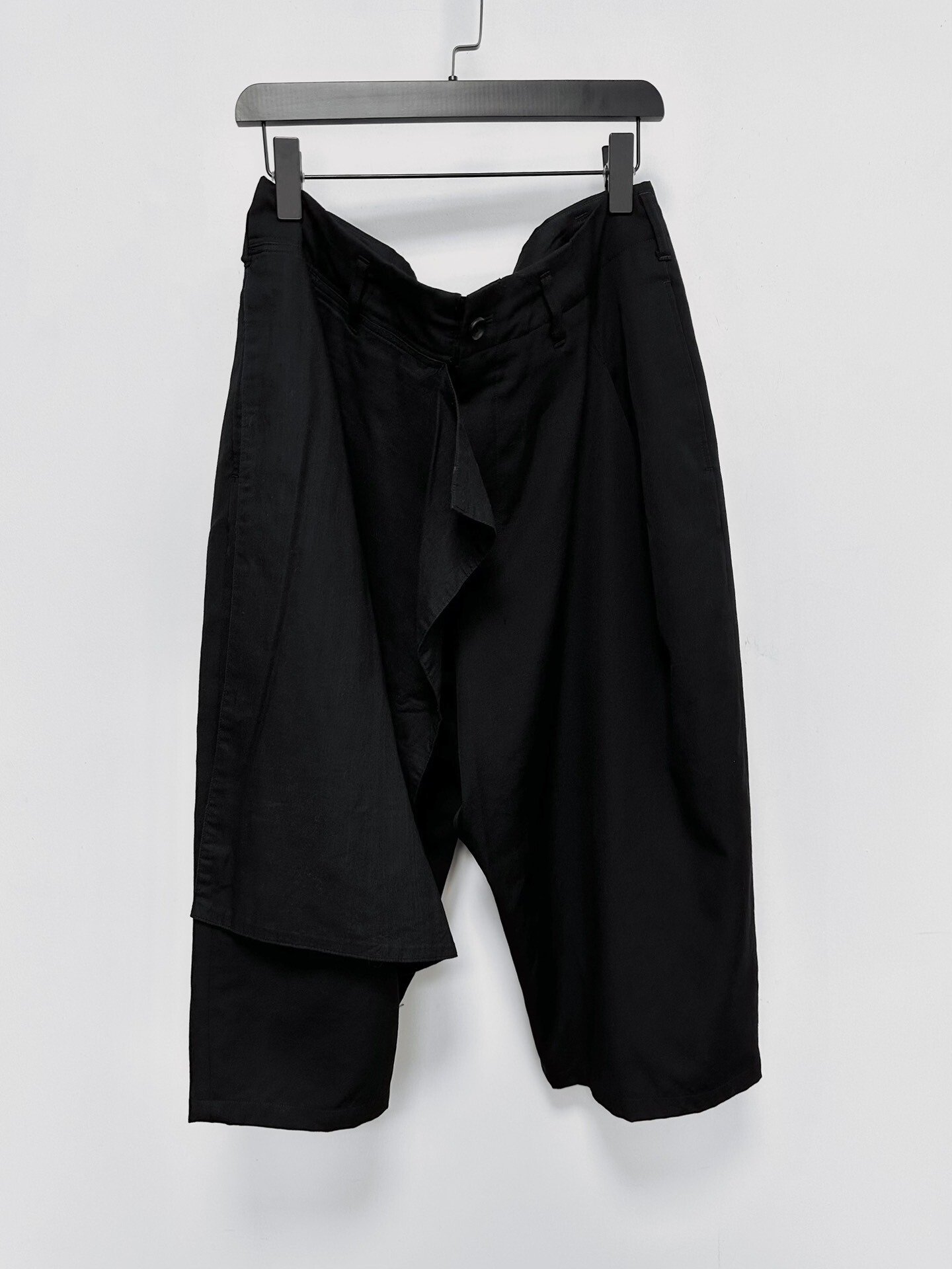 Yohji Yamamoto 17SS Asymmetric Deconstructed Pants