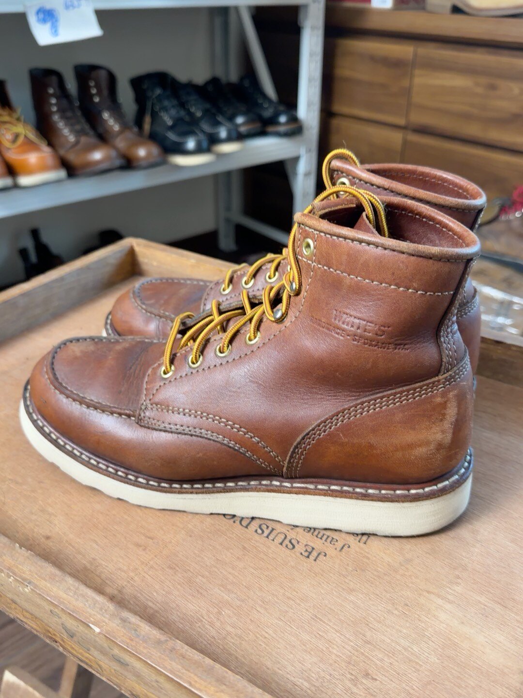 White's Boots Square Toe Work Boots