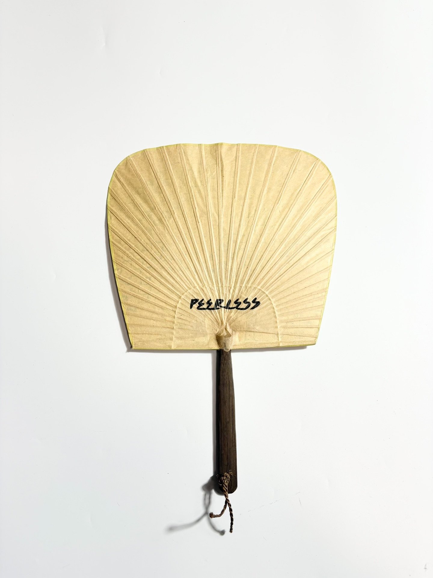 VISVIM Uchiwa Paper Fan — detail