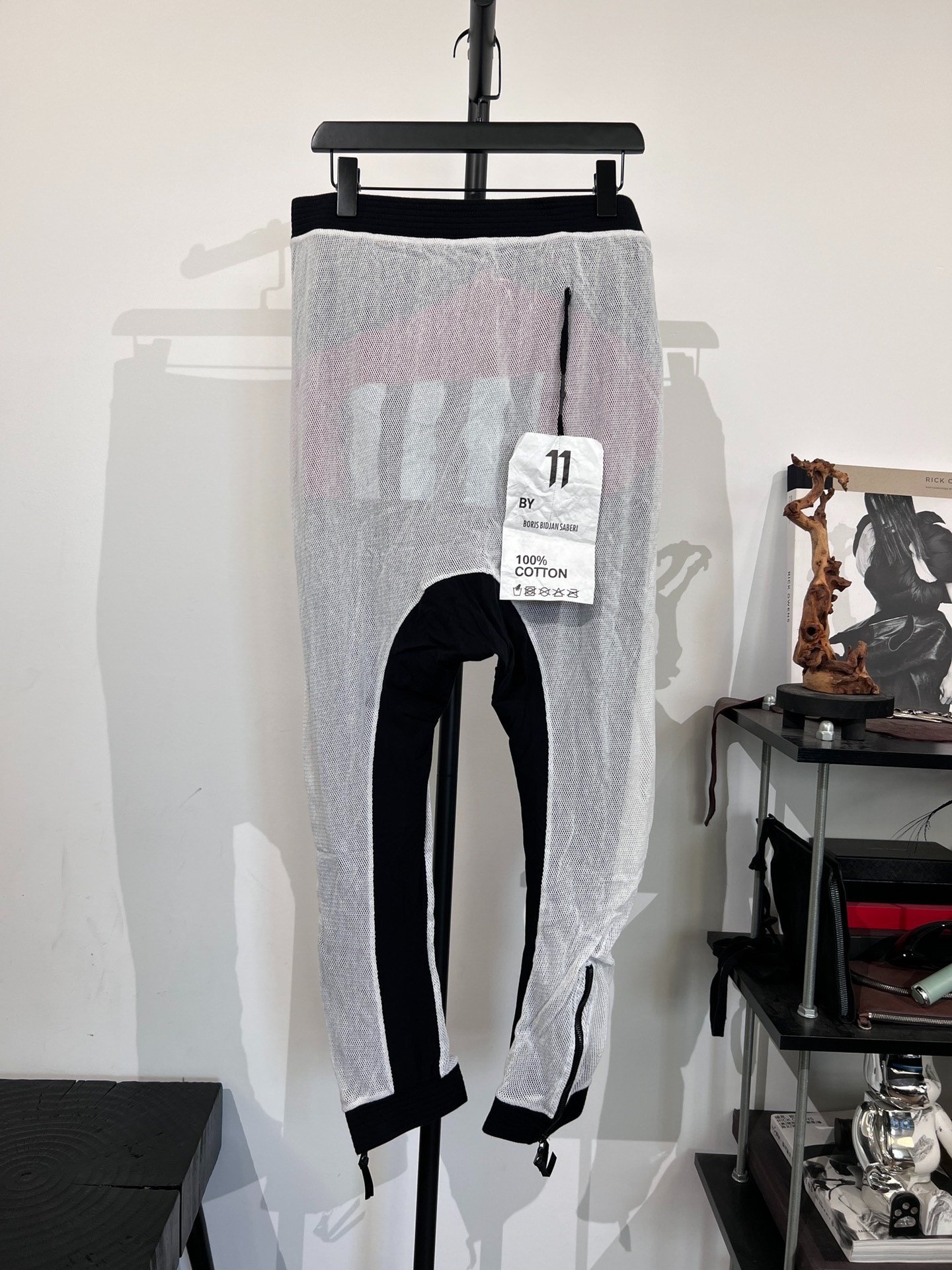 Boris Bidjan Saberi 11by bbs Mesh Track Pants — front