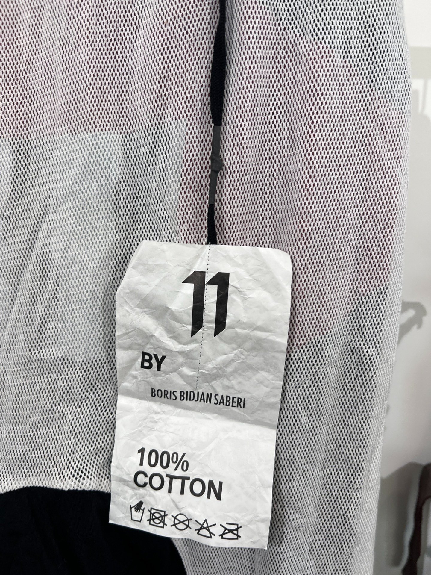 Boris Bidjan Saberi 11by bbs Mesh Track Pants — back
