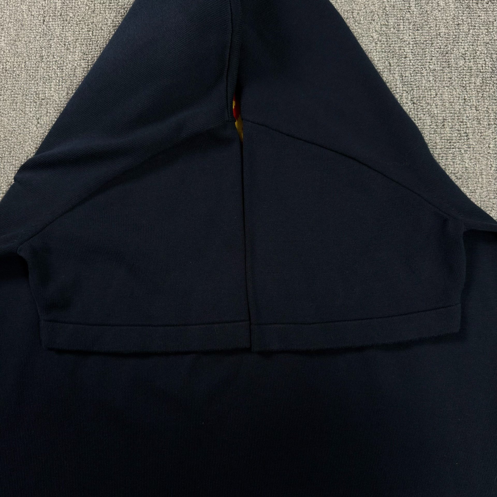 Louis Vuitton Nigo Navy Knit Short-Sleeve Top — back