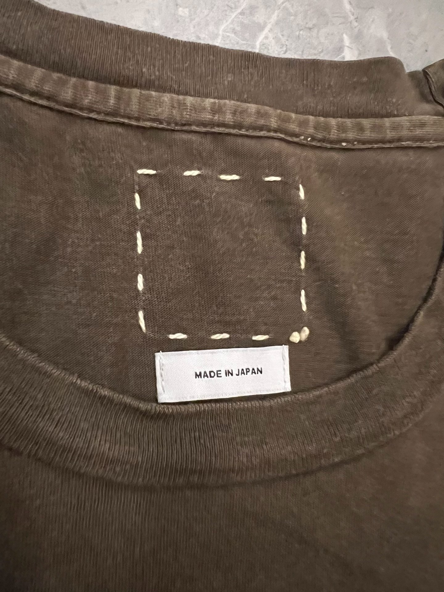 visvim 14ss Jumbo Tee S/S — back
