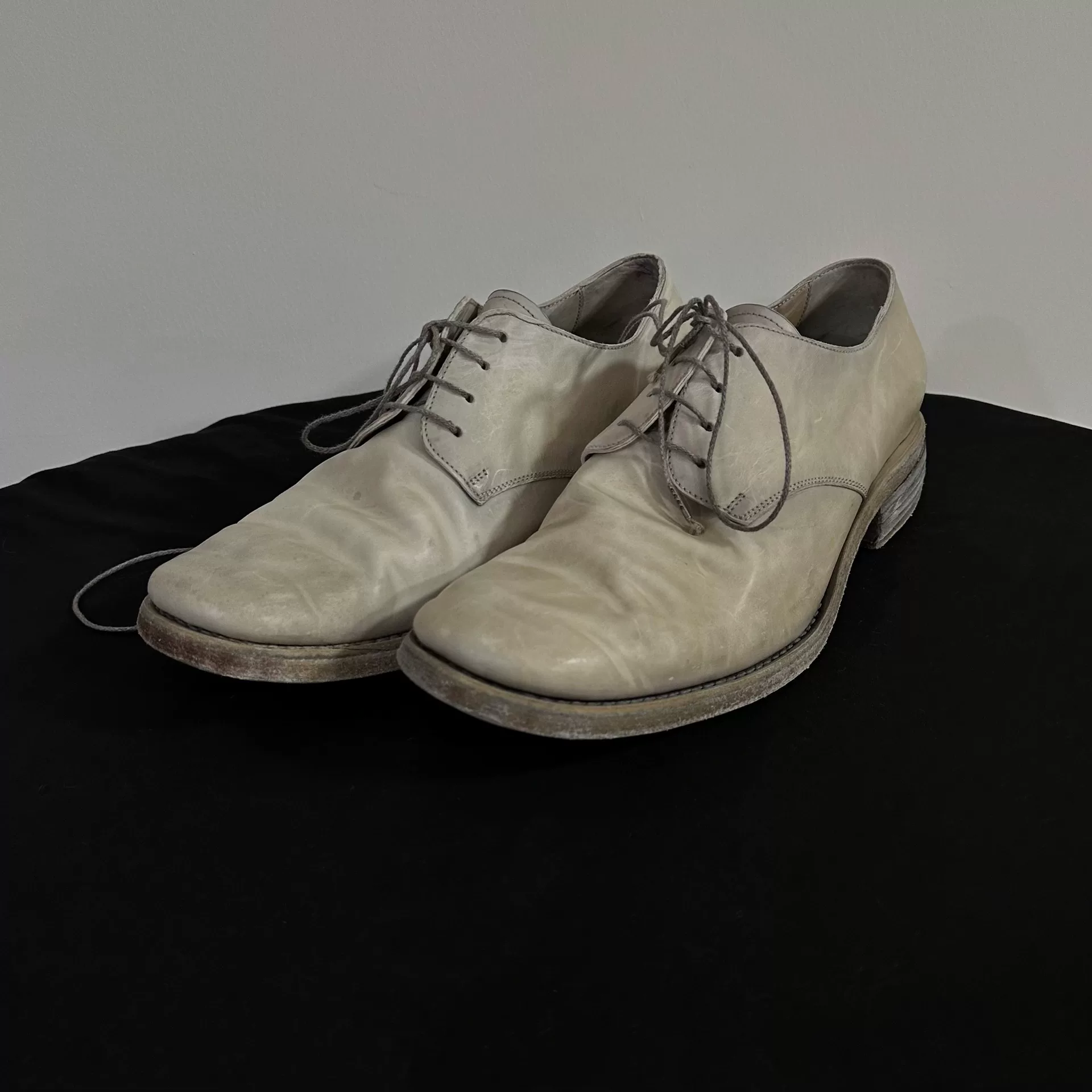 a1923 Cordovan Washed Derby Shoes