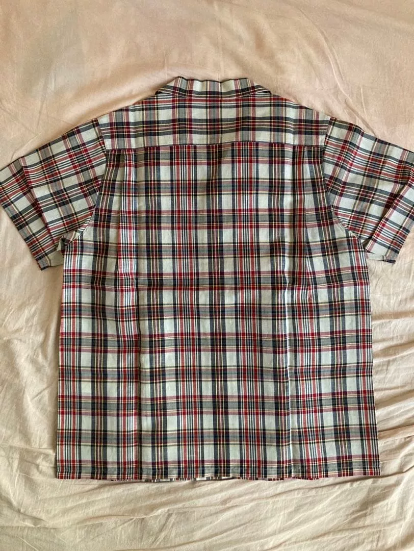 visvim Short-Sleeve Plaid Shirt — detail