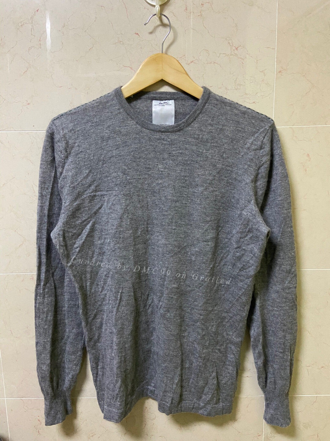 visvim Cashmere Crew Fisherman Sweater