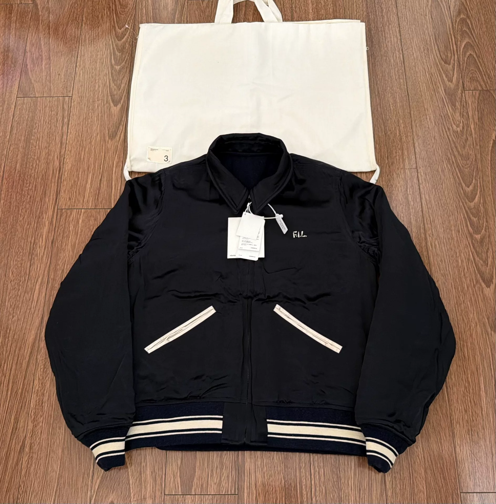 VISVIM TROUPE JKT Vintage Tweed Reversible